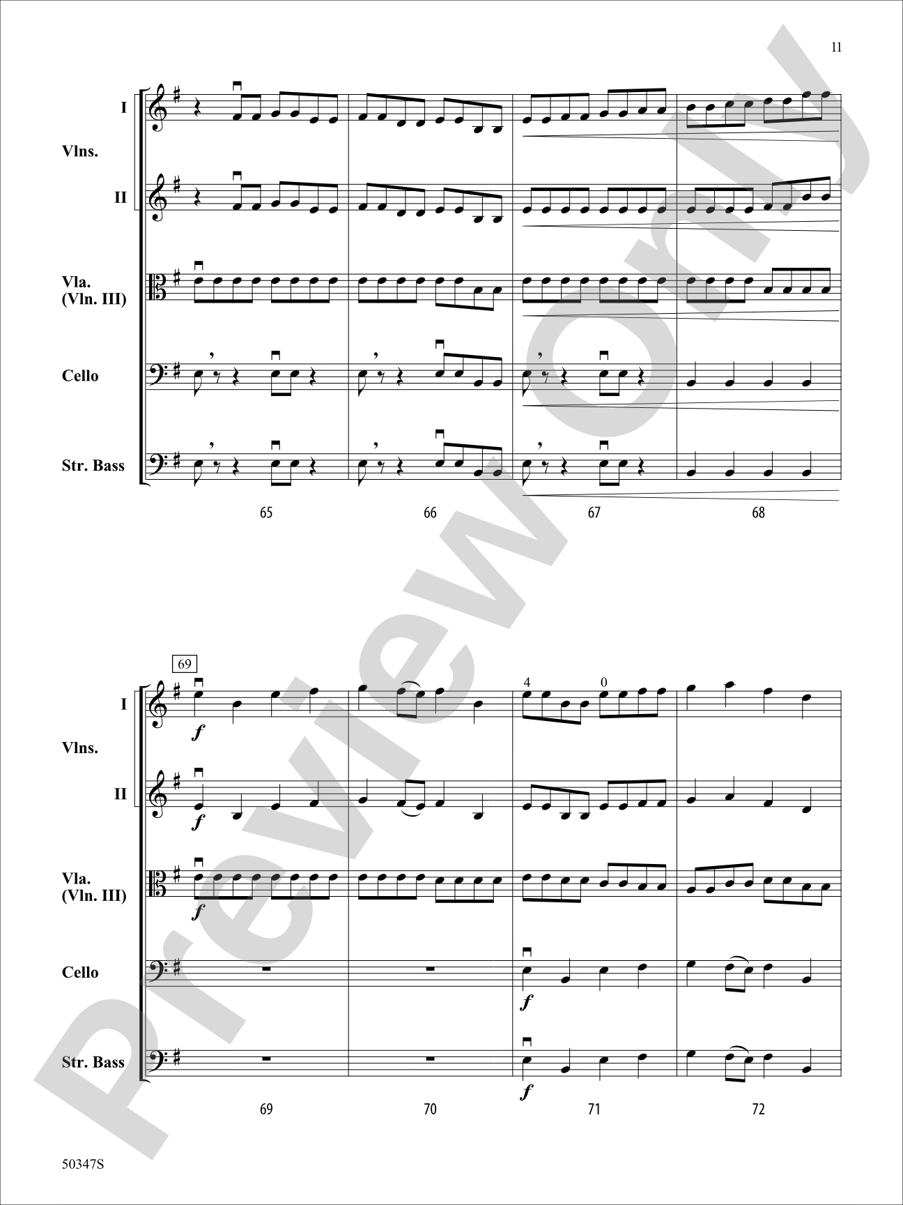 Flight of the Phoenix: String Orchestra Conductor Score & Parts