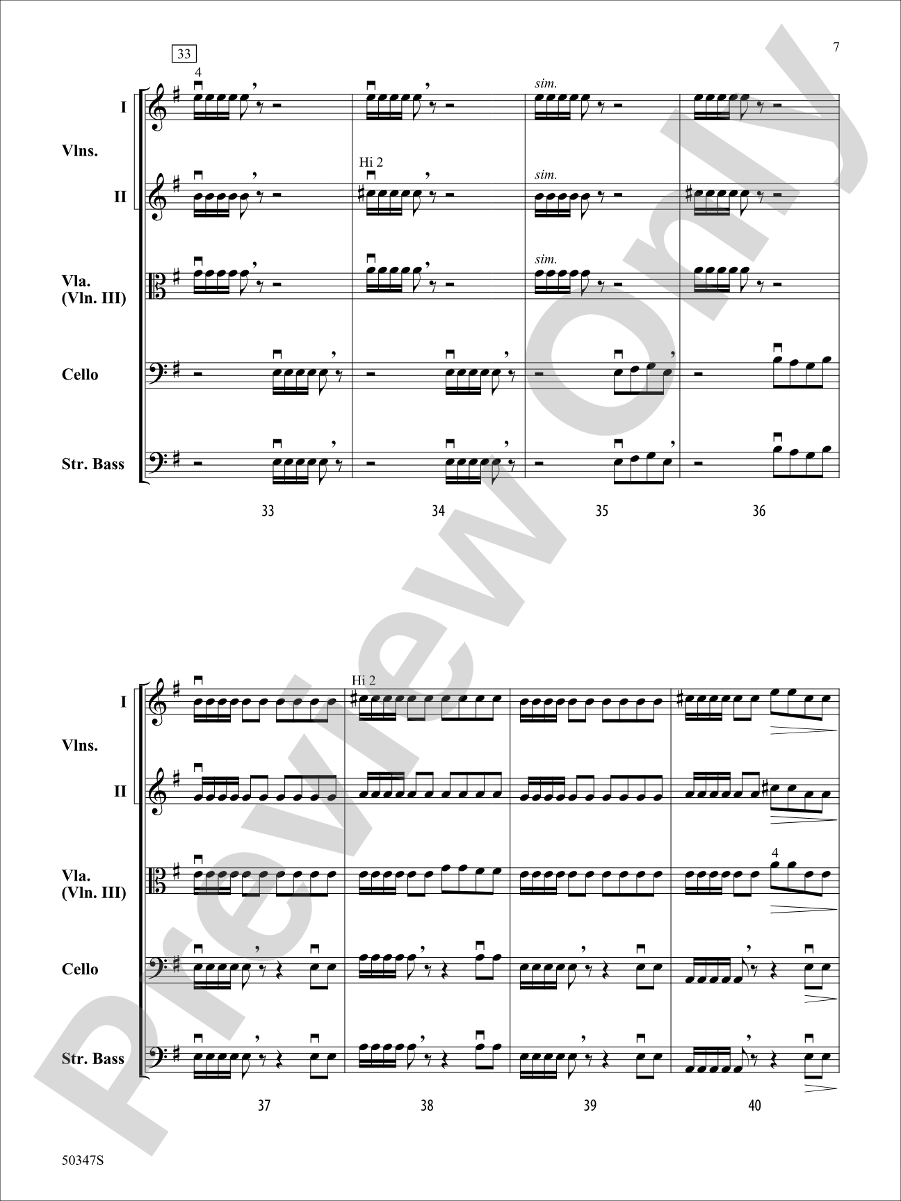 Flight of the Phoenix: String Orchestra Conductor Score & Parts