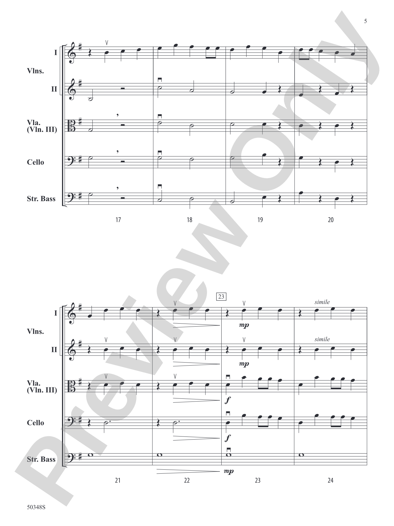 Here Comes Santa Claus: String Orchestra Conductor Score & Parts