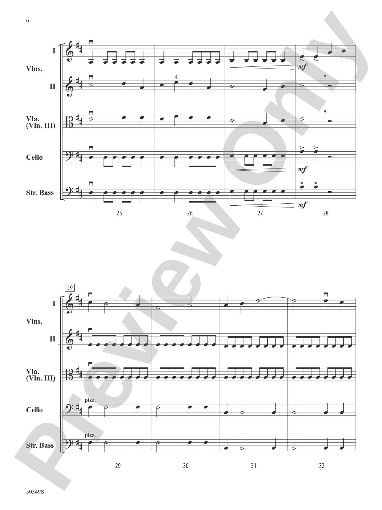 A New Day Awaits: String Orchestra Conductor Score & Parts