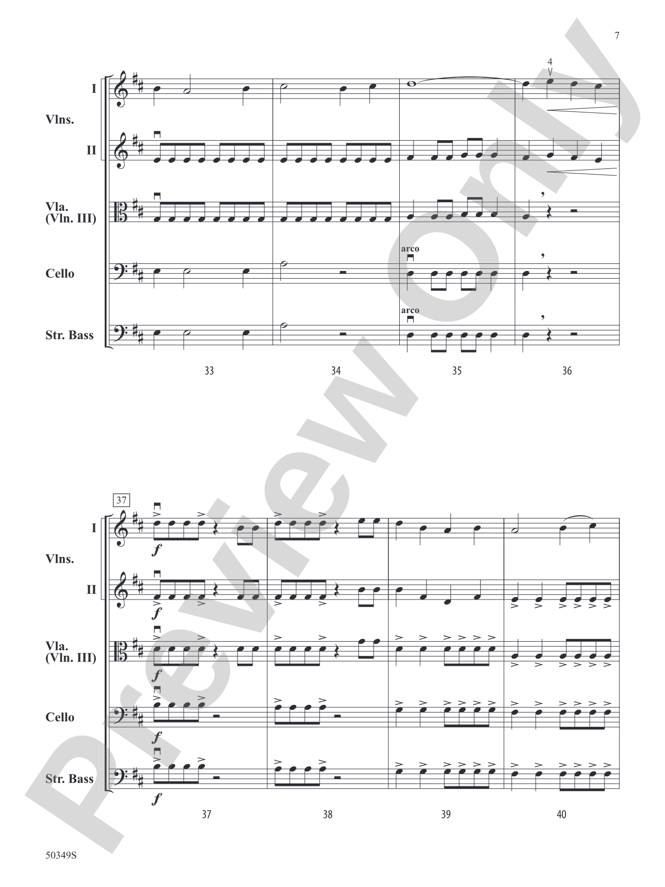 A New Day Awaits: String Orchestra Conductor Score & Parts
