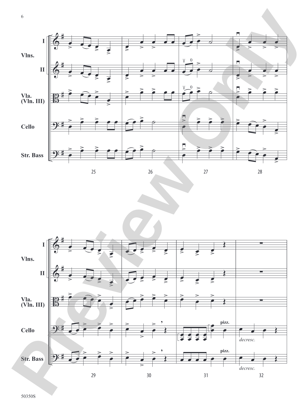 Danza Misolidia: String Orchestra Conductor Score & Parts