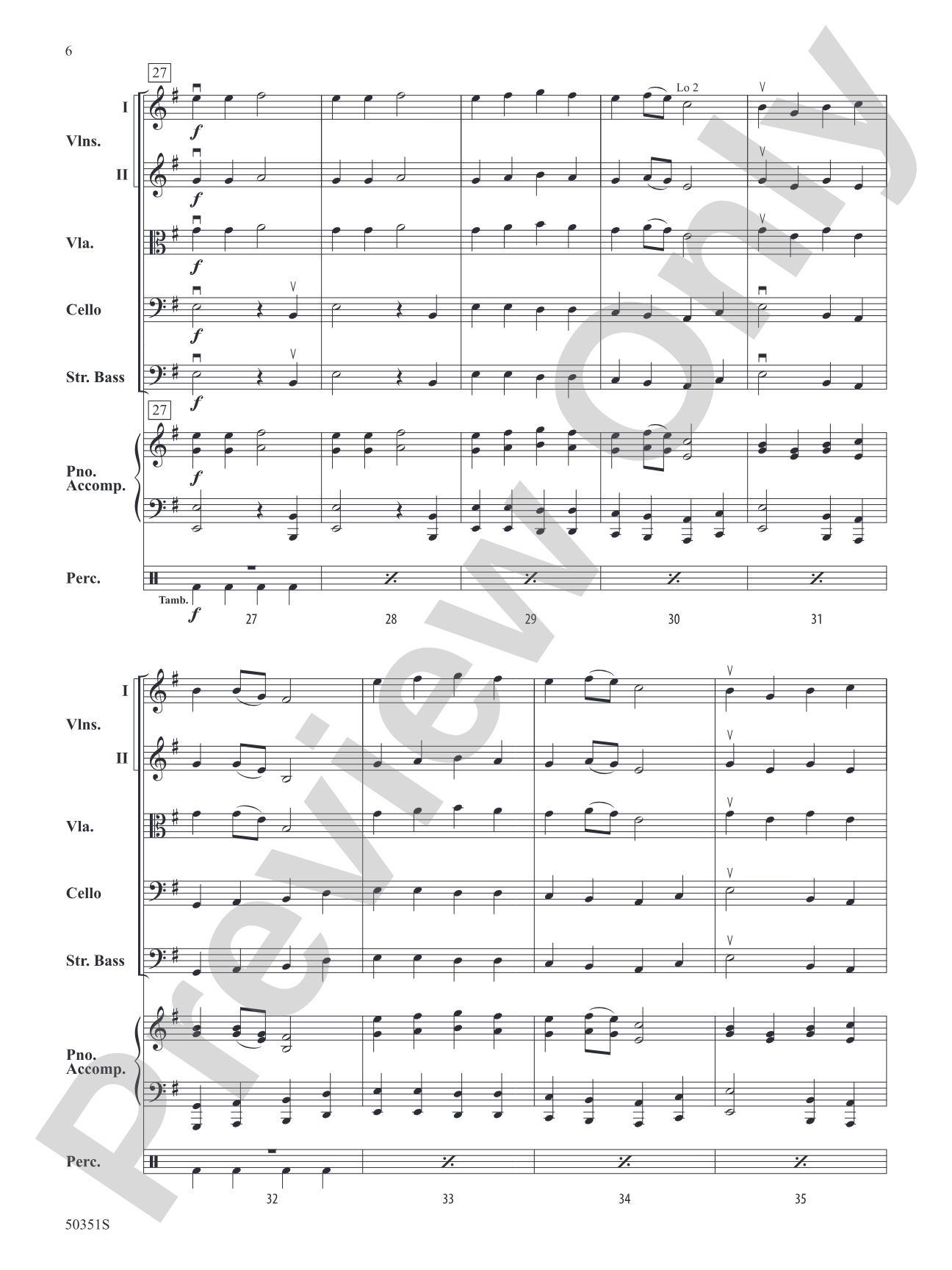 Sakura: String Orchestra Conductor Score & Parts
