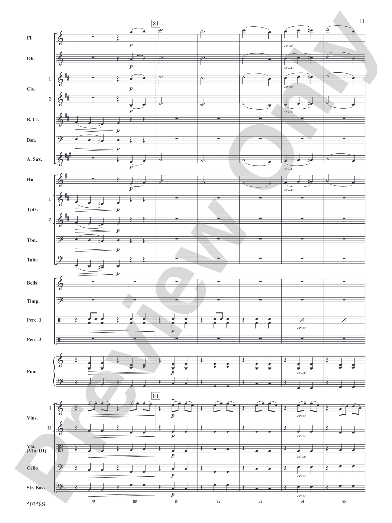 Sleeping Beauty Waltz: Full Orchestra Conductor Score & Parts