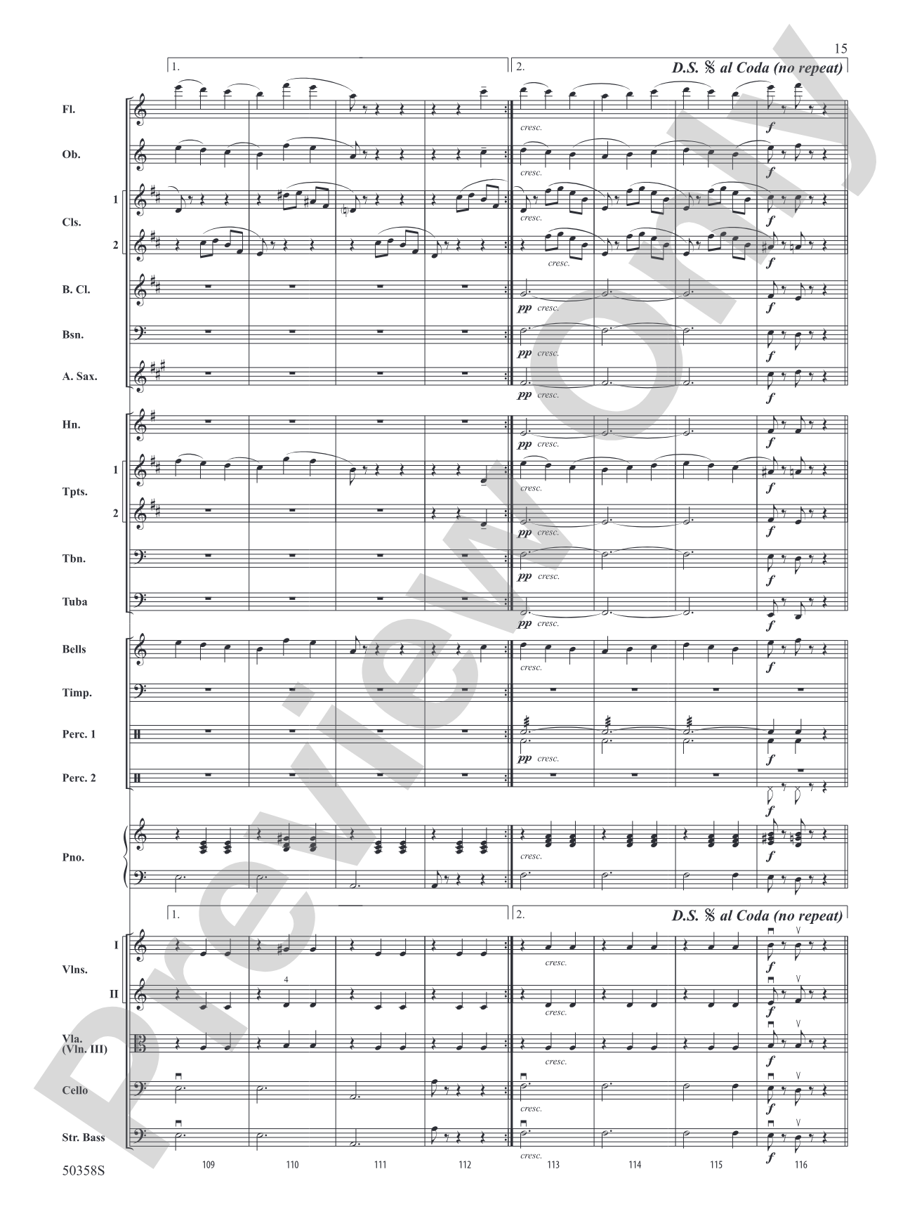 Sleeping Beauty Waltz: Full Orchestra Conductor Score & Parts