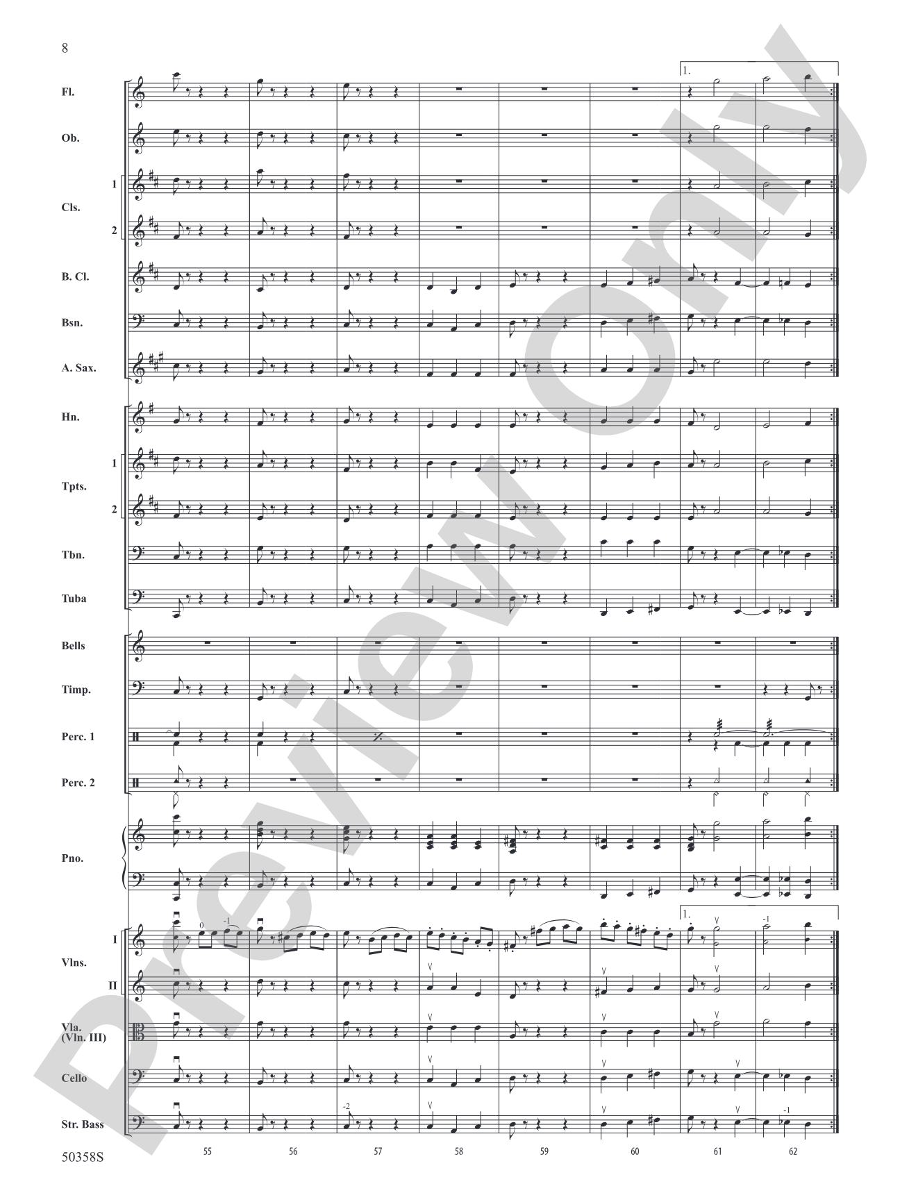 Sleeping Beauty Waltz: Full Orchestra Conductor Score & Parts