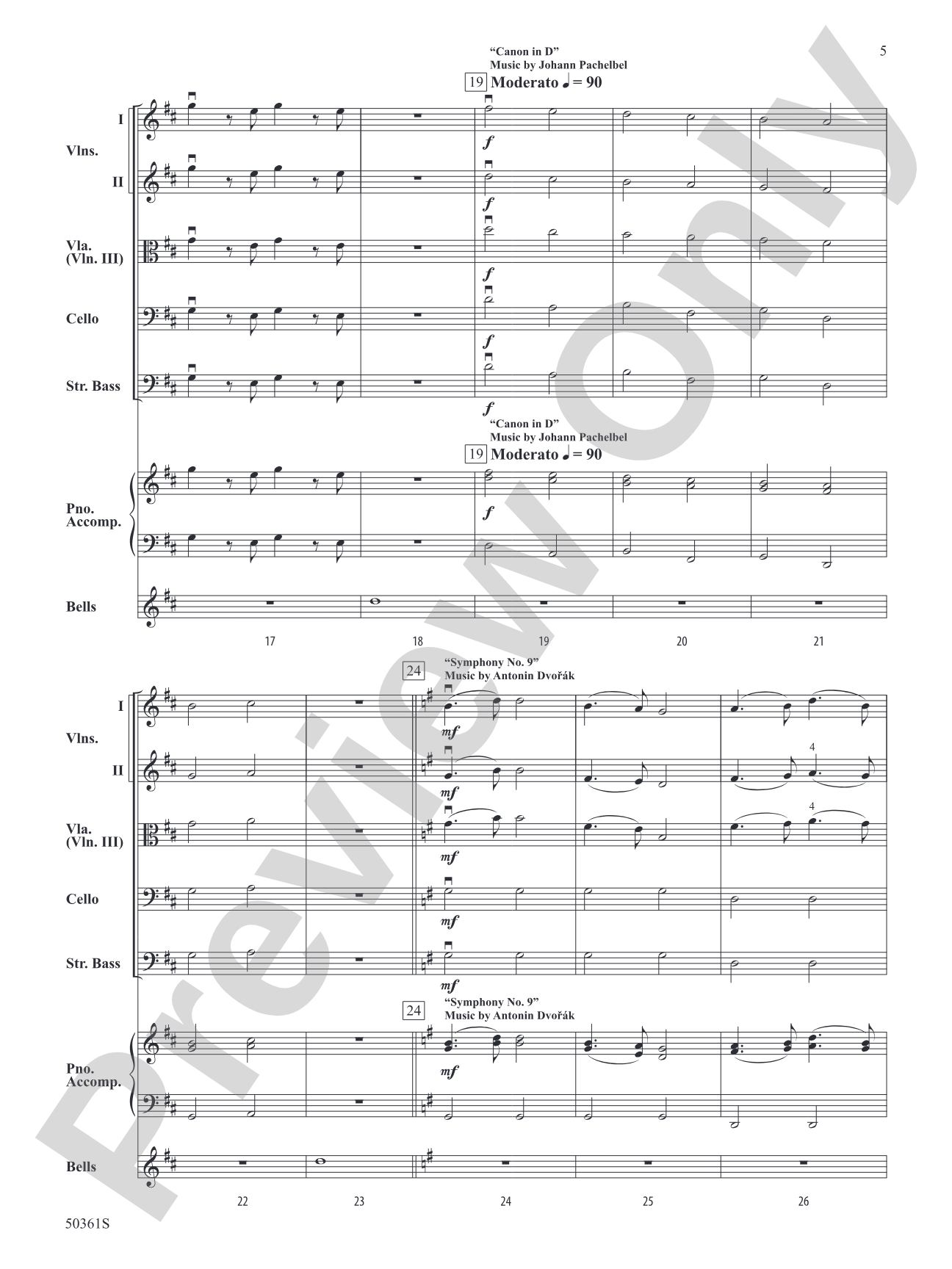 Playlist: String Orchestra Conductor Score & Parts