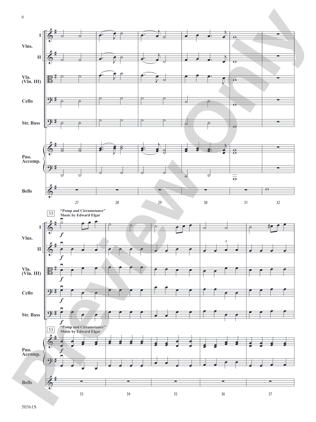 Playlist: String Orchestra Conductor Score & Parts