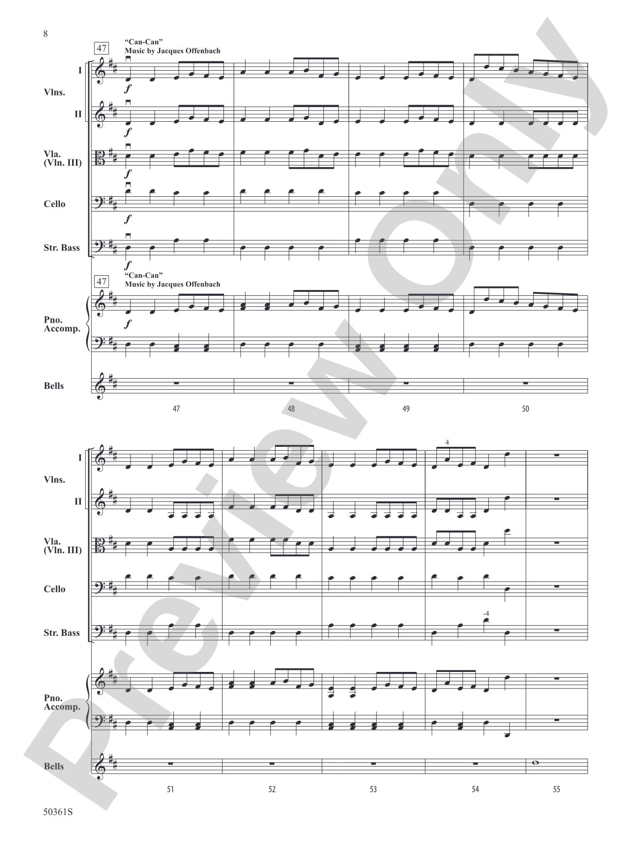 Playlist: String Orchestra Conductor Score & Parts