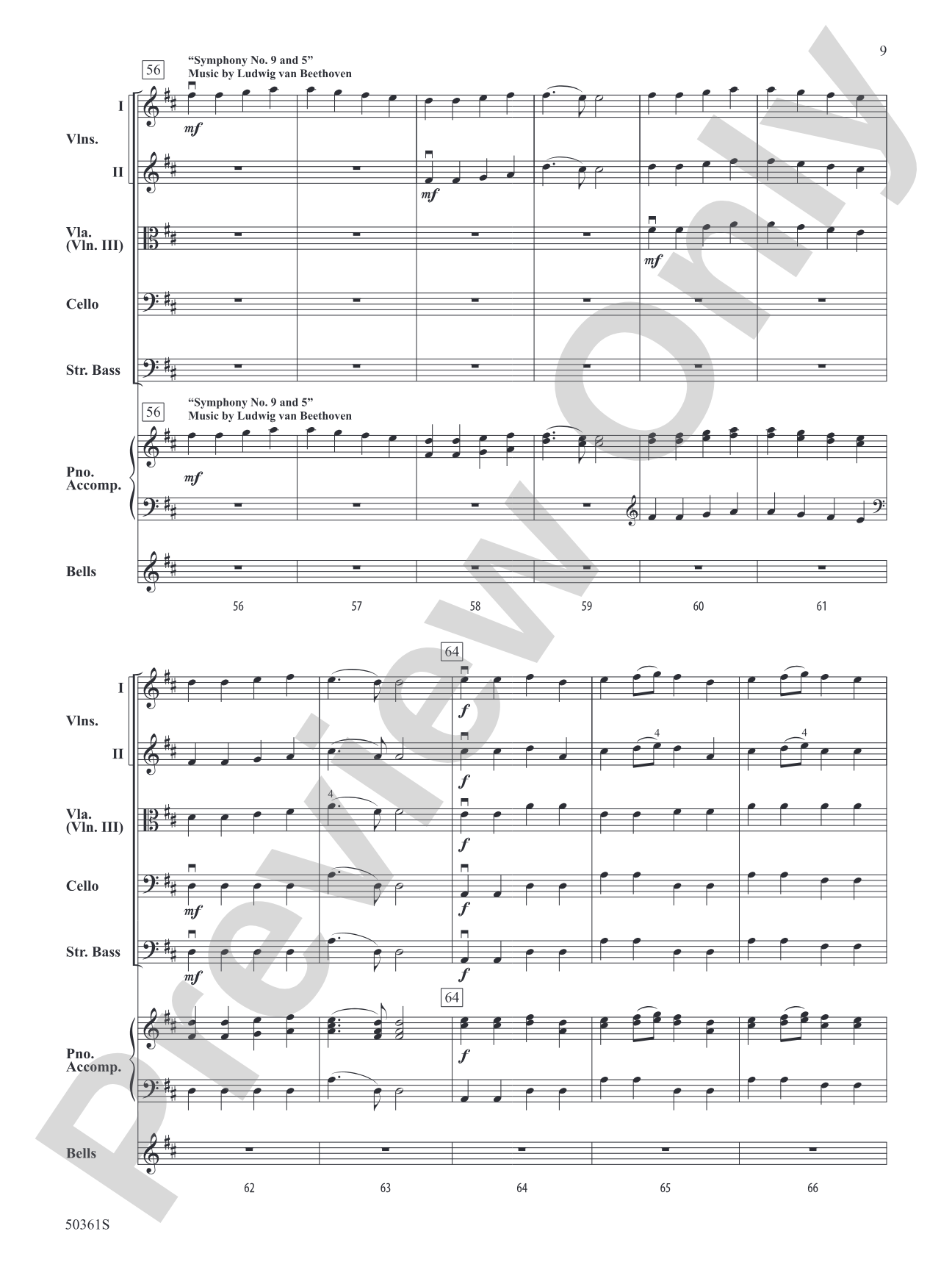 Playlist: String Orchestra Conductor Score & Parts