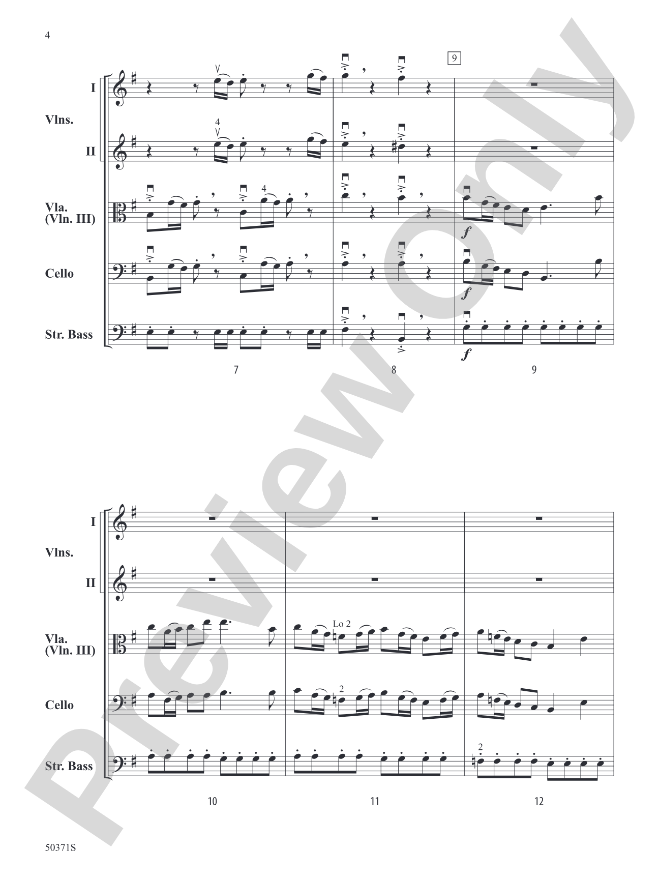 Mission Sixteen: String Orchestra Conductor Score & Parts