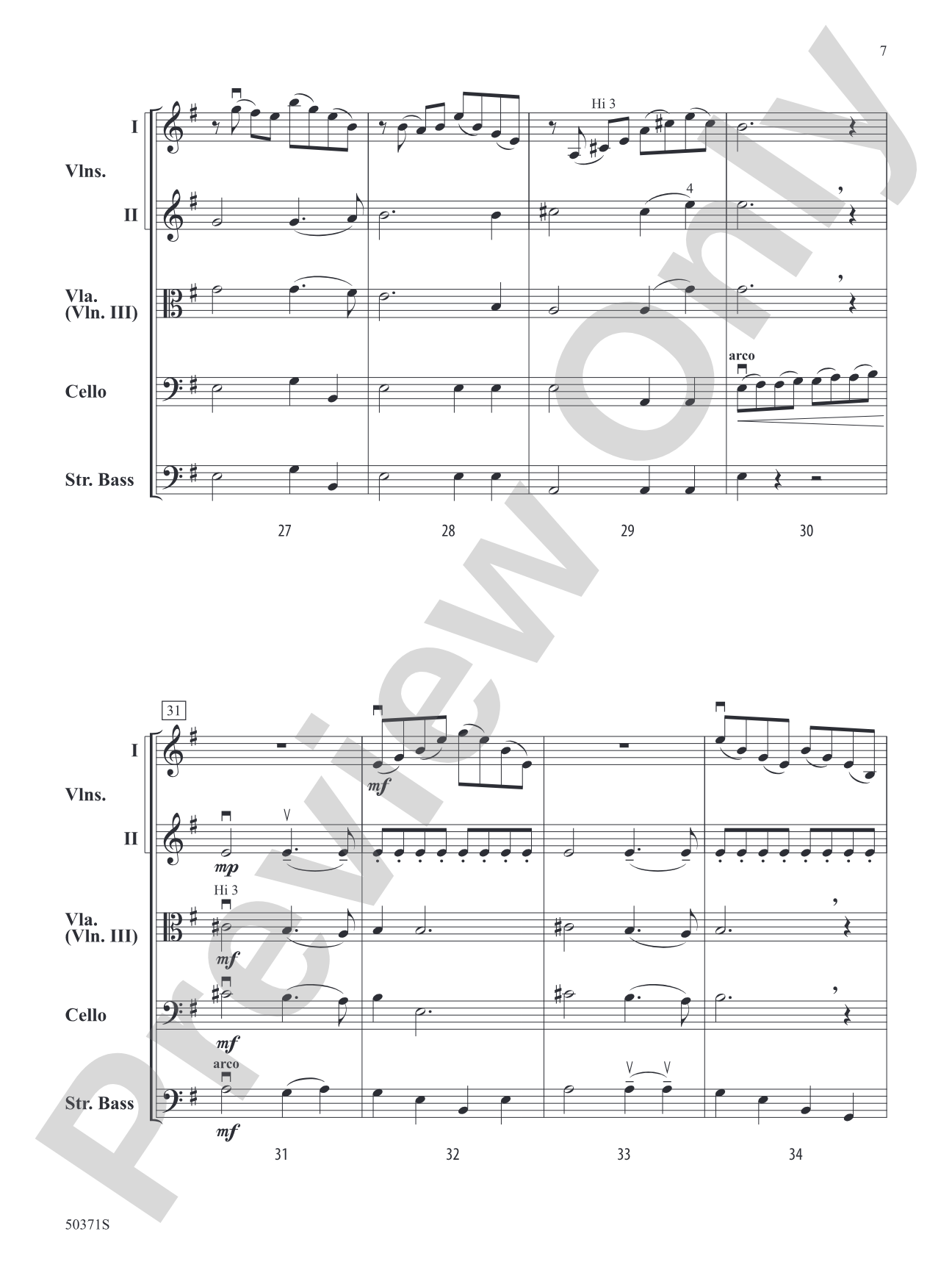 Mission Sixteen: String Orchestra Conductor Score & Parts
