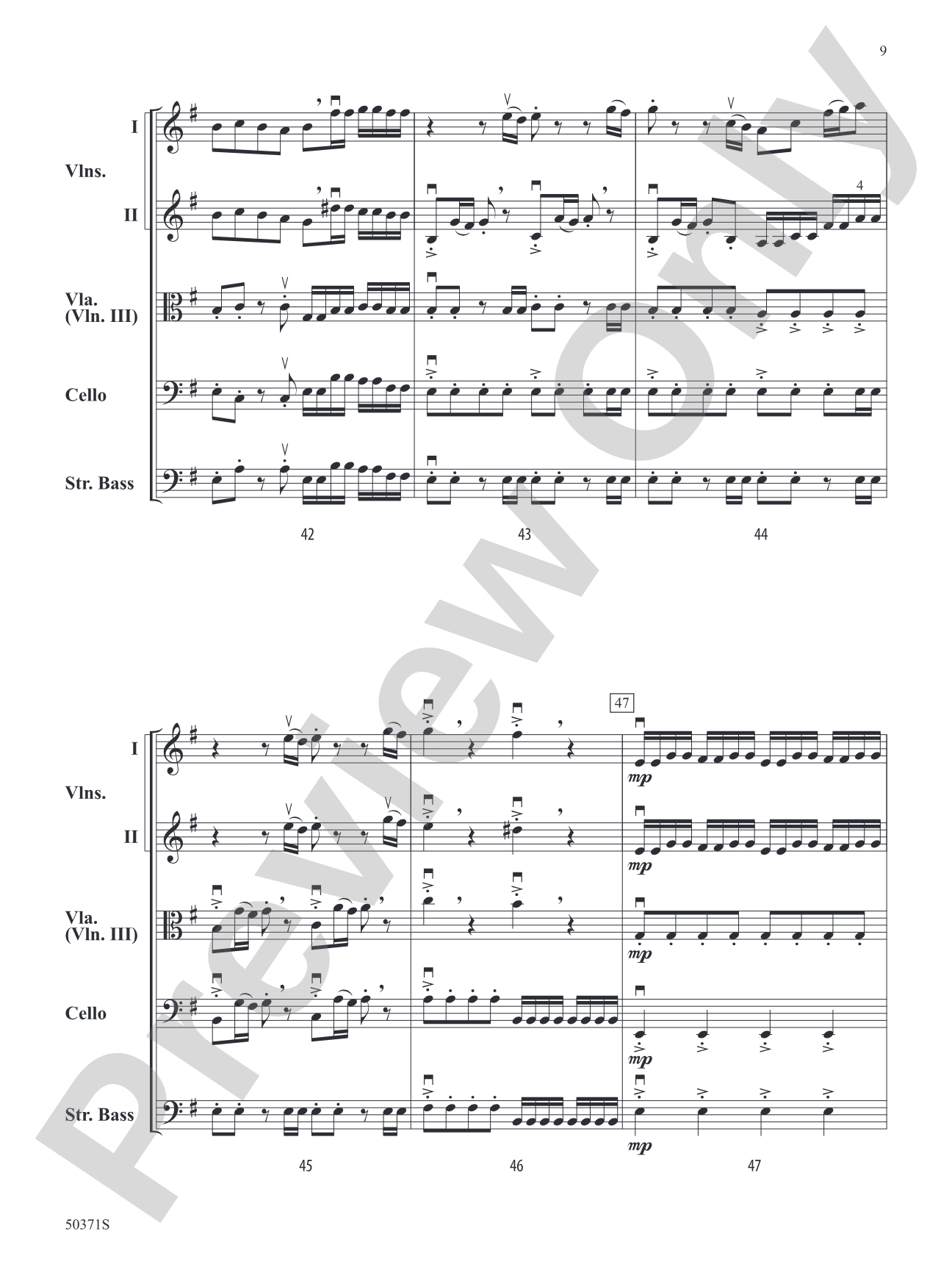 Mission Sixteen: String Orchestra Conductor Score & Parts