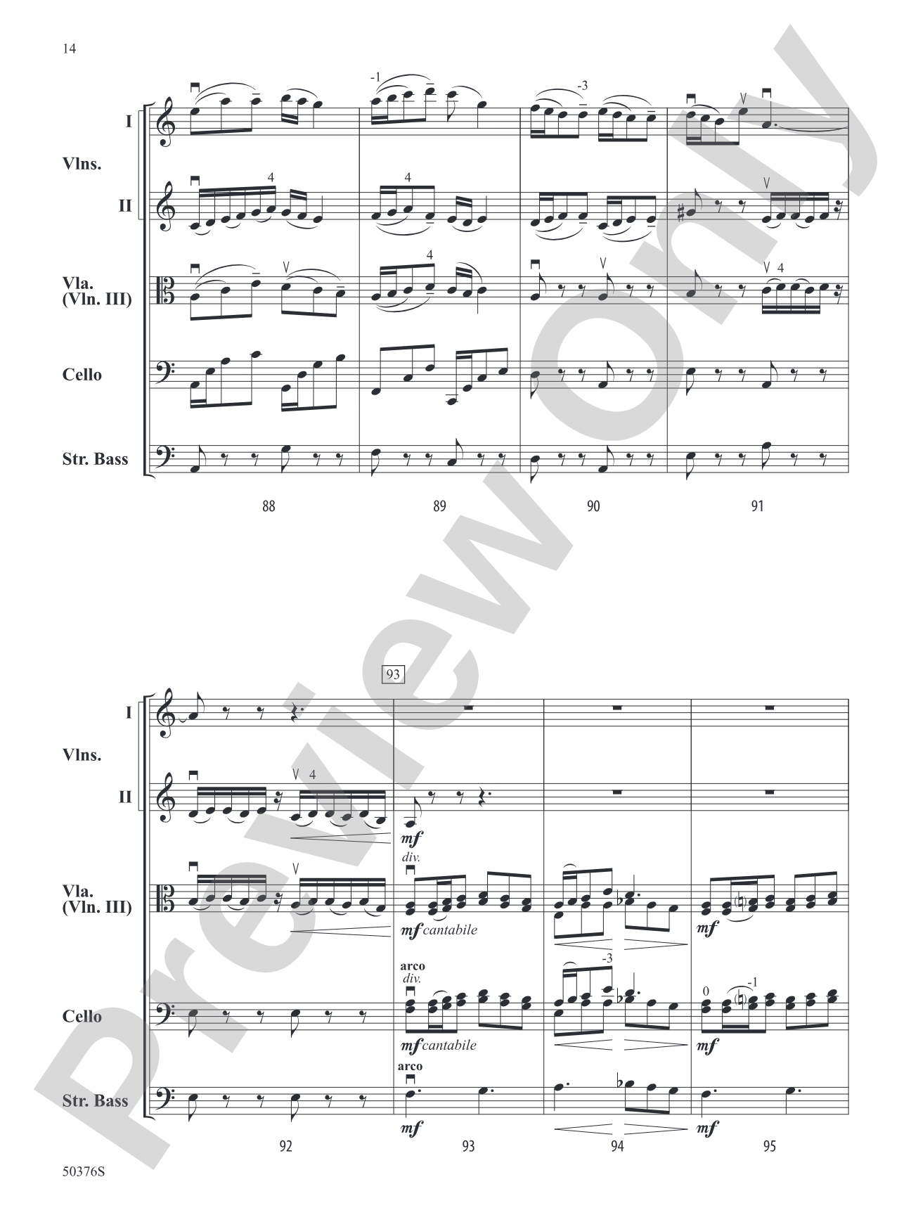 Blue Diamond Jubilee: String Orchestra Conductor Score & Parts