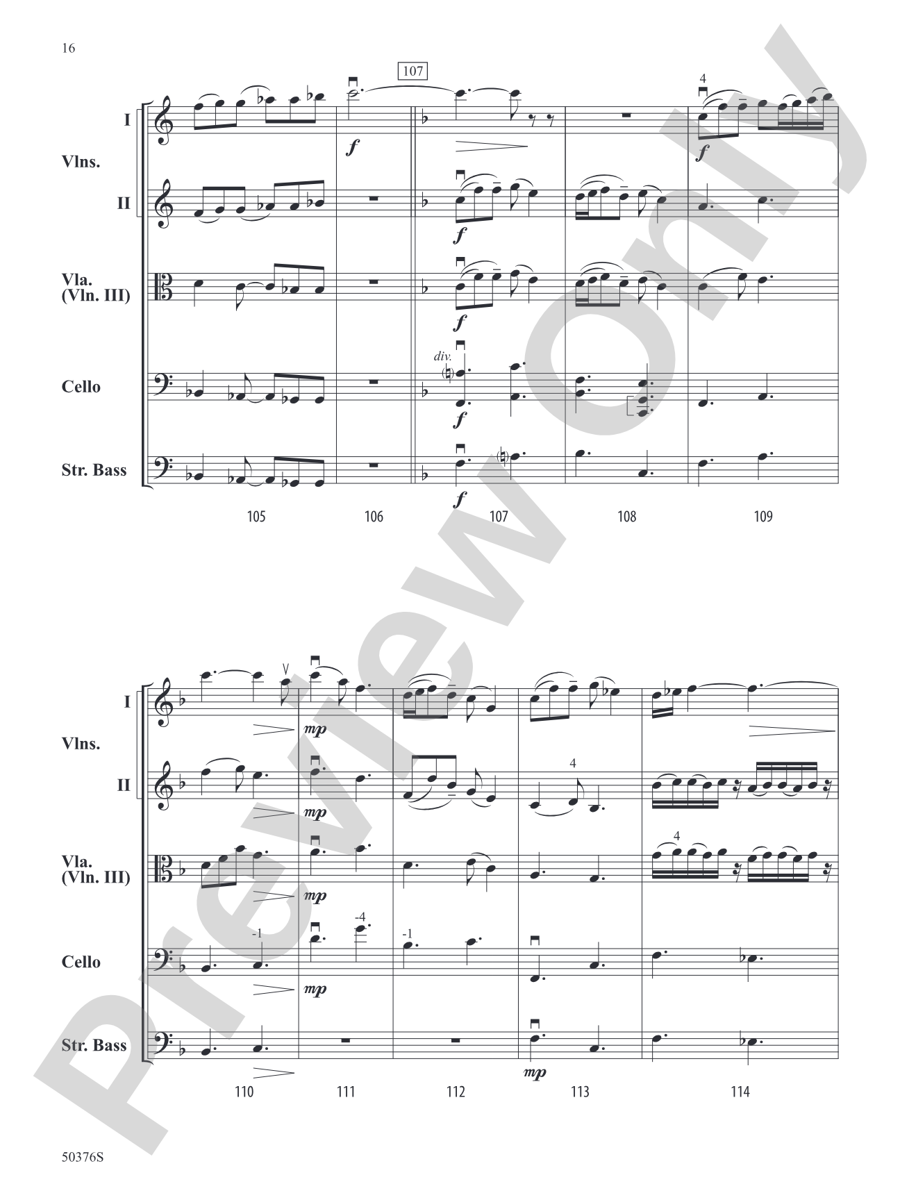 Blue Diamond Jubilee: String Orchestra Conductor Score & Parts
