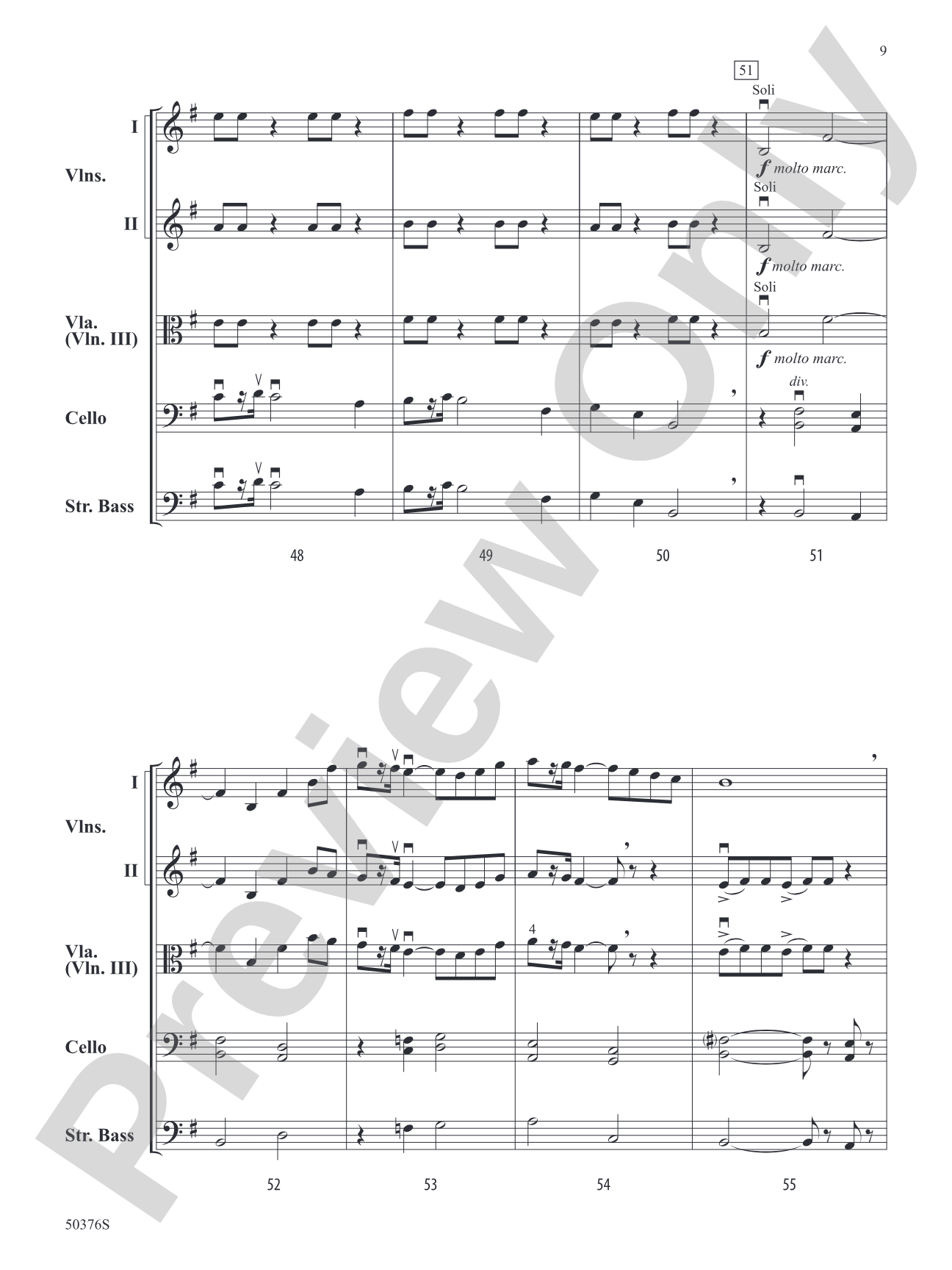 Blue Diamond Jubilee: String Orchestra Conductor Score & Parts