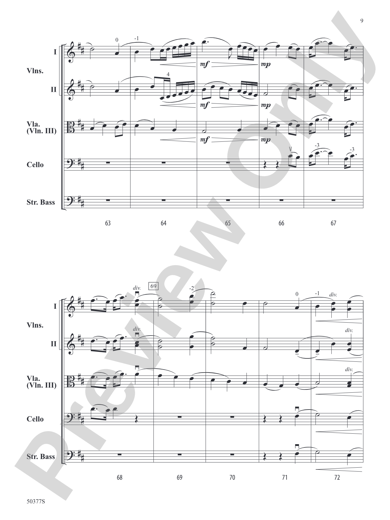The Beloved: String Orchestra Conductor Score & Parts