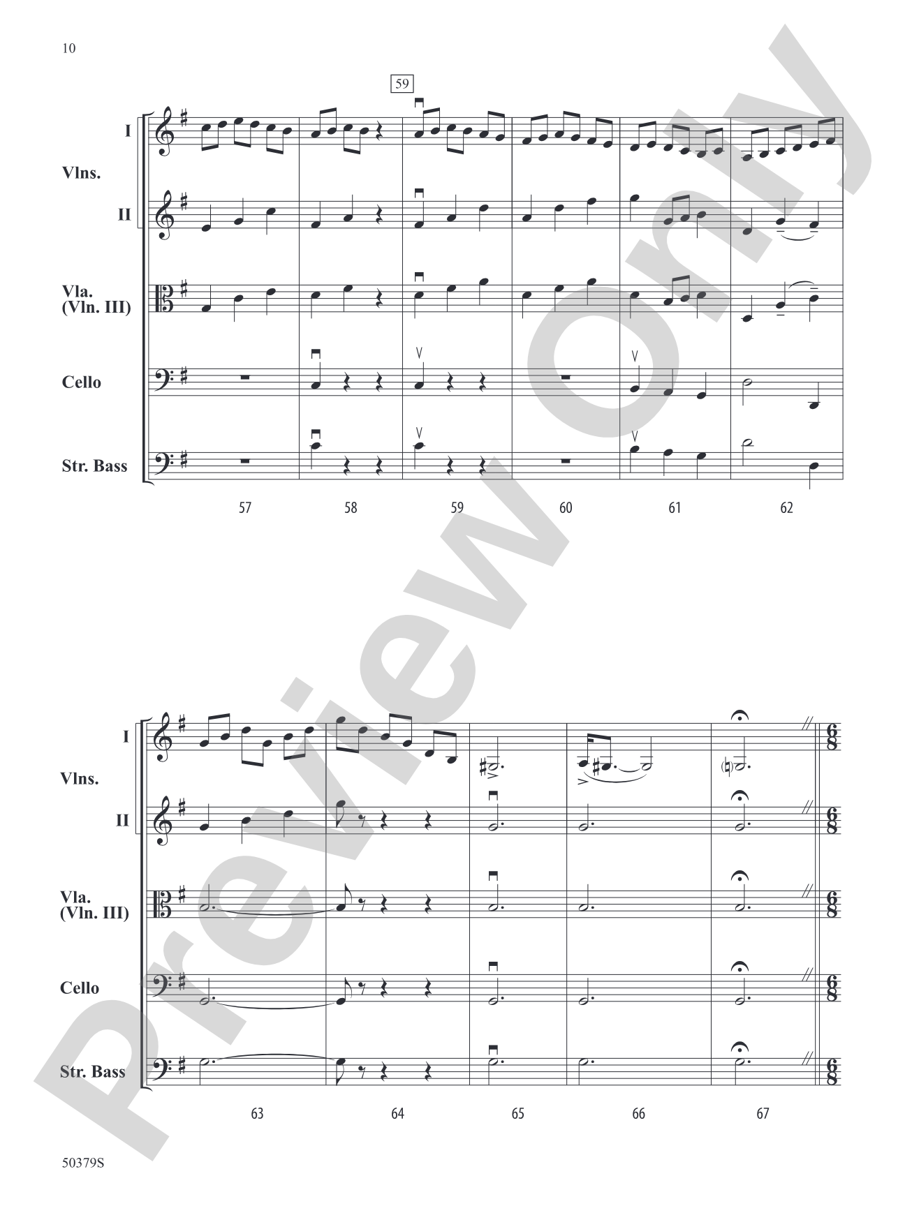 A.I. Recomposes J.S.: String Orchestra Conductor Score & Parts