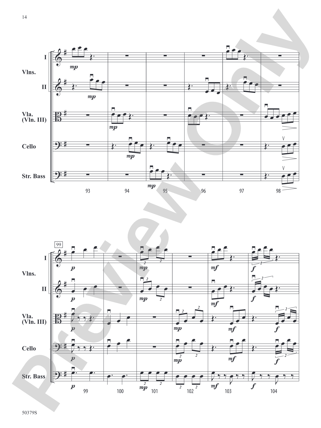 A.I. Recomposes J.S.: String Orchestra Conductor Score & Parts