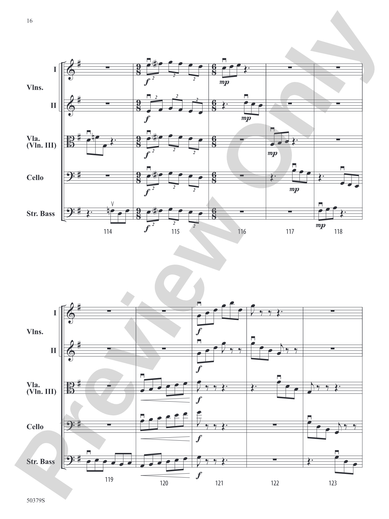 A.I. Recomposes J.S.: String Orchestra Conductor Score & Parts
