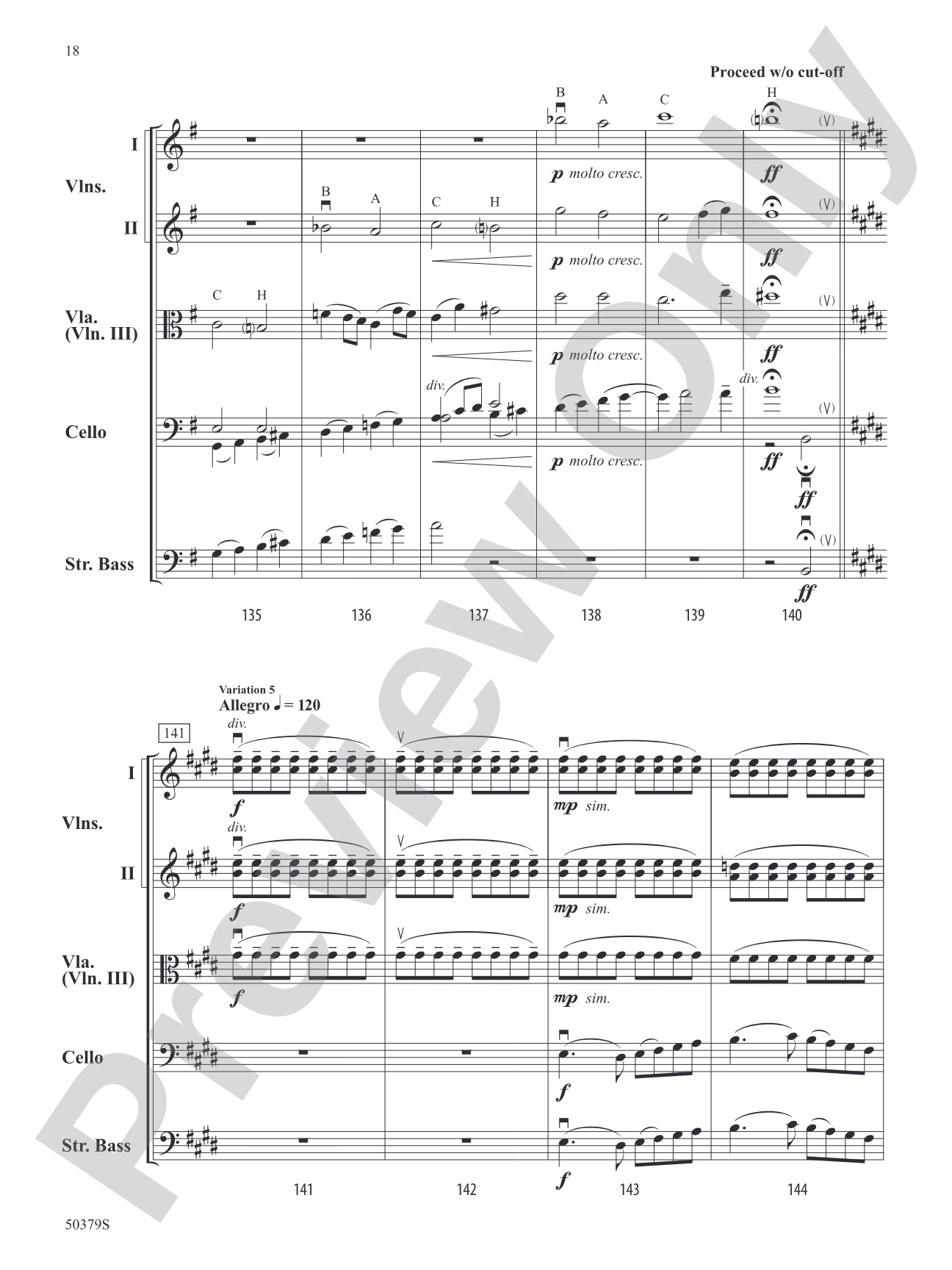 A.I. Recomposes J.S.: String Orchestra Conductor Score & Parts