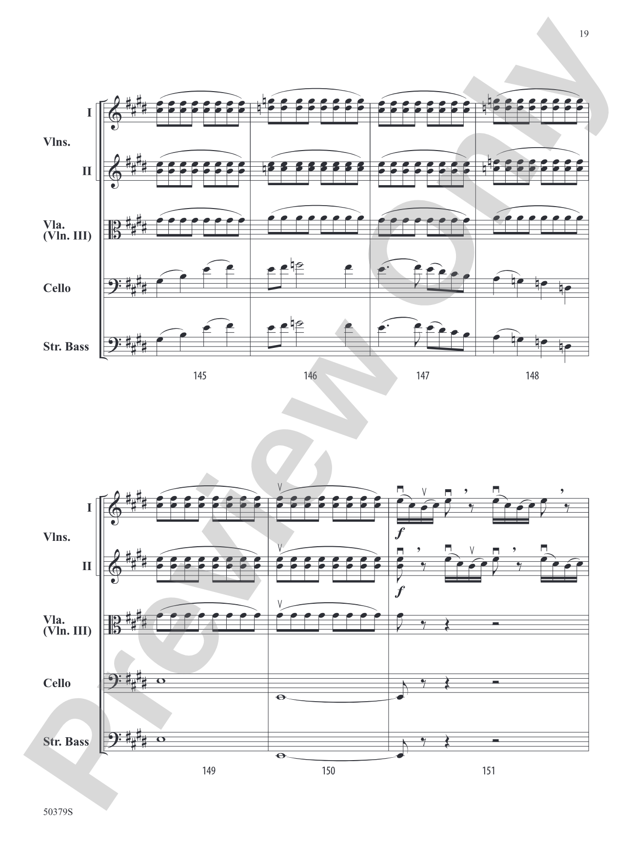 A.I. Recomposes J.S.: String Orchestra Conductor Score & Parts