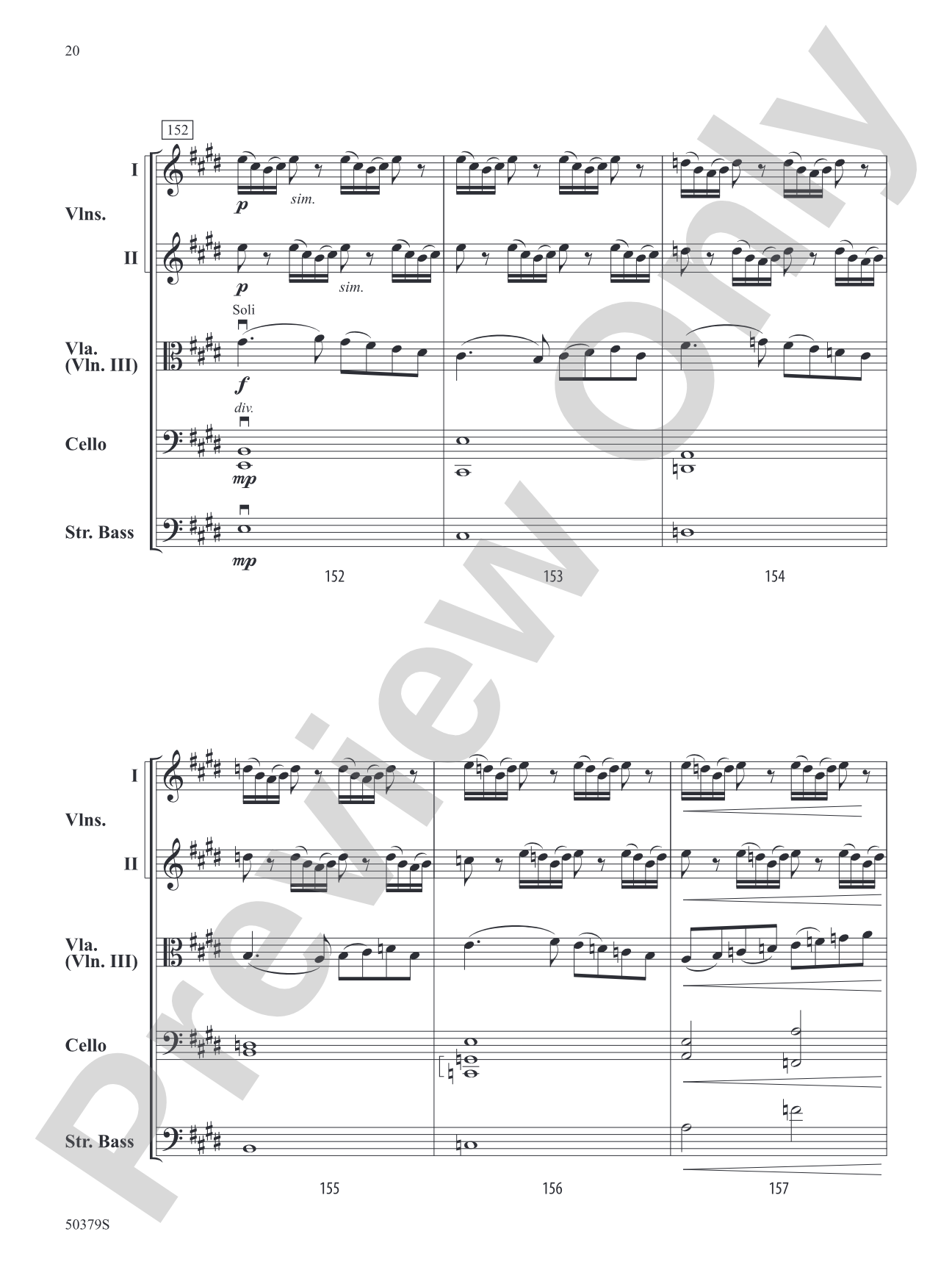 A.I. Recomposes J.S.: String Orchestra Conductor Score & Parts