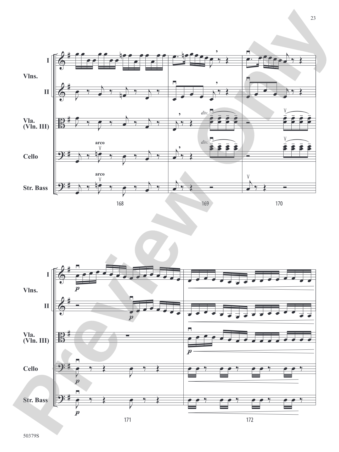 A.I. Recomposes J.S.: String Orchestra Conductor Score & Parts