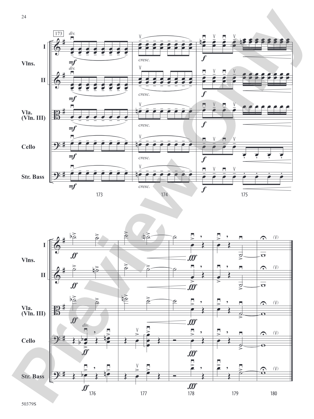 A.I. Recomposes J.S.: String Orchestra Conductor Score & Parts