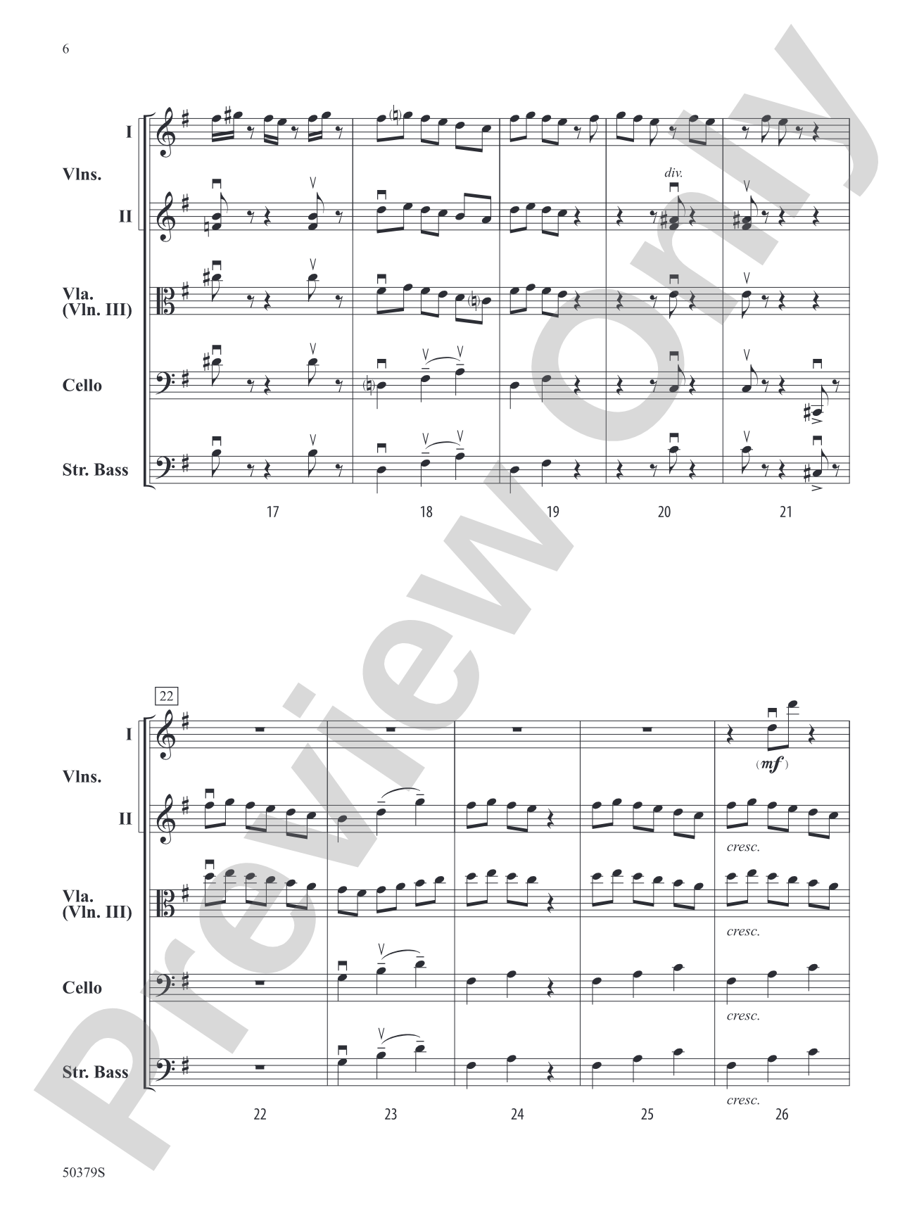 A.I. Recomposes J.S.: String Orchestra Conductor Score & Parts