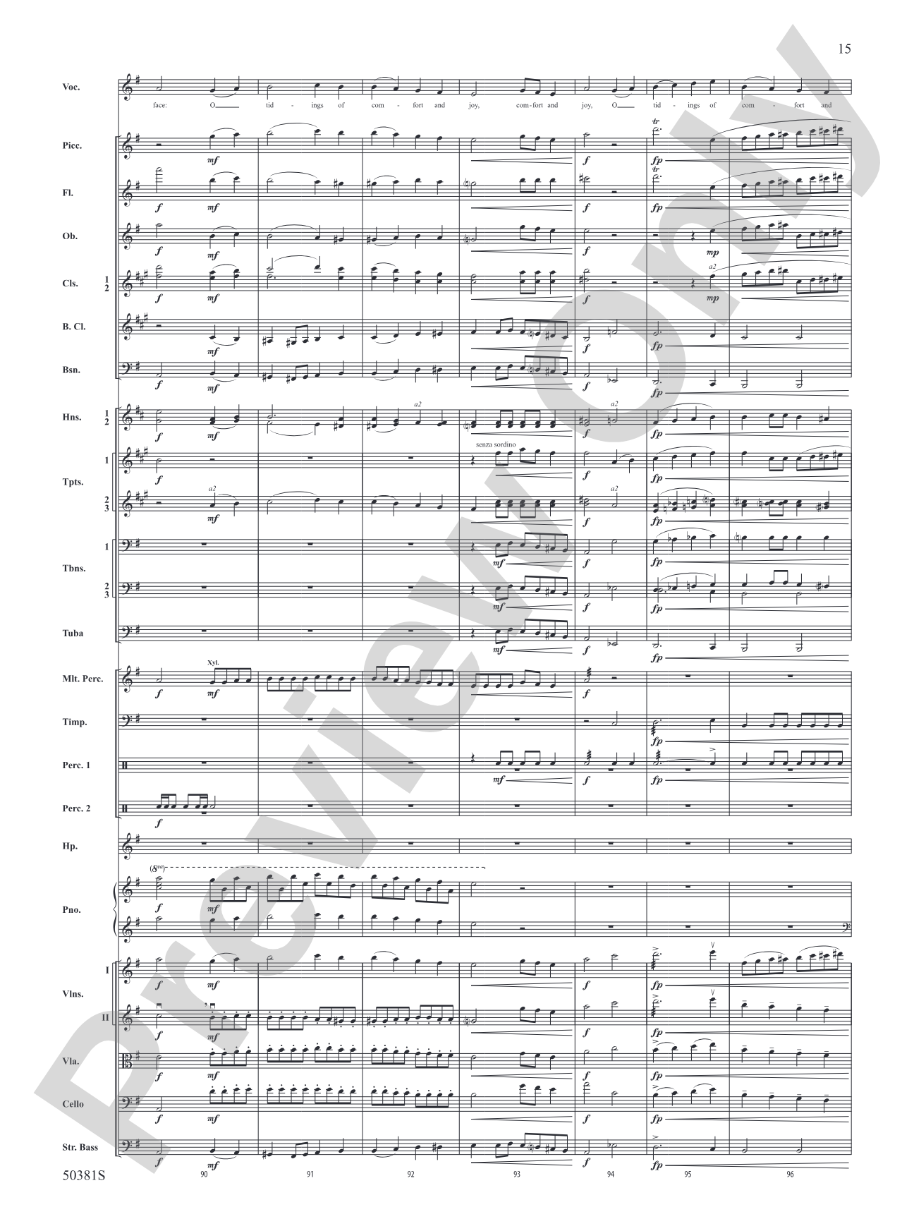 God Rest Ye Merry, Gentlemen: Full Orchestra Conductor Score & Parts