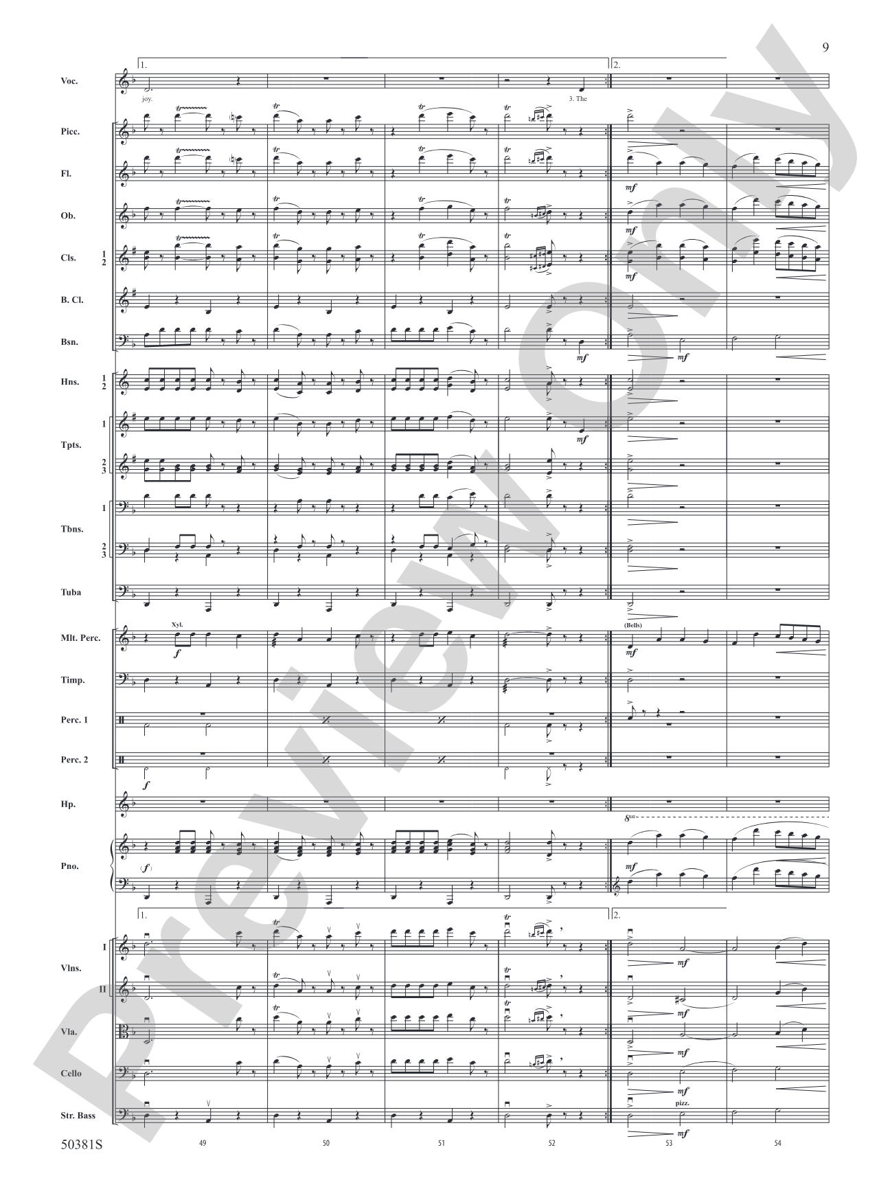 God Rest Ye Merry, Gentlemen: Full Orchestra Conductor Score & Parts