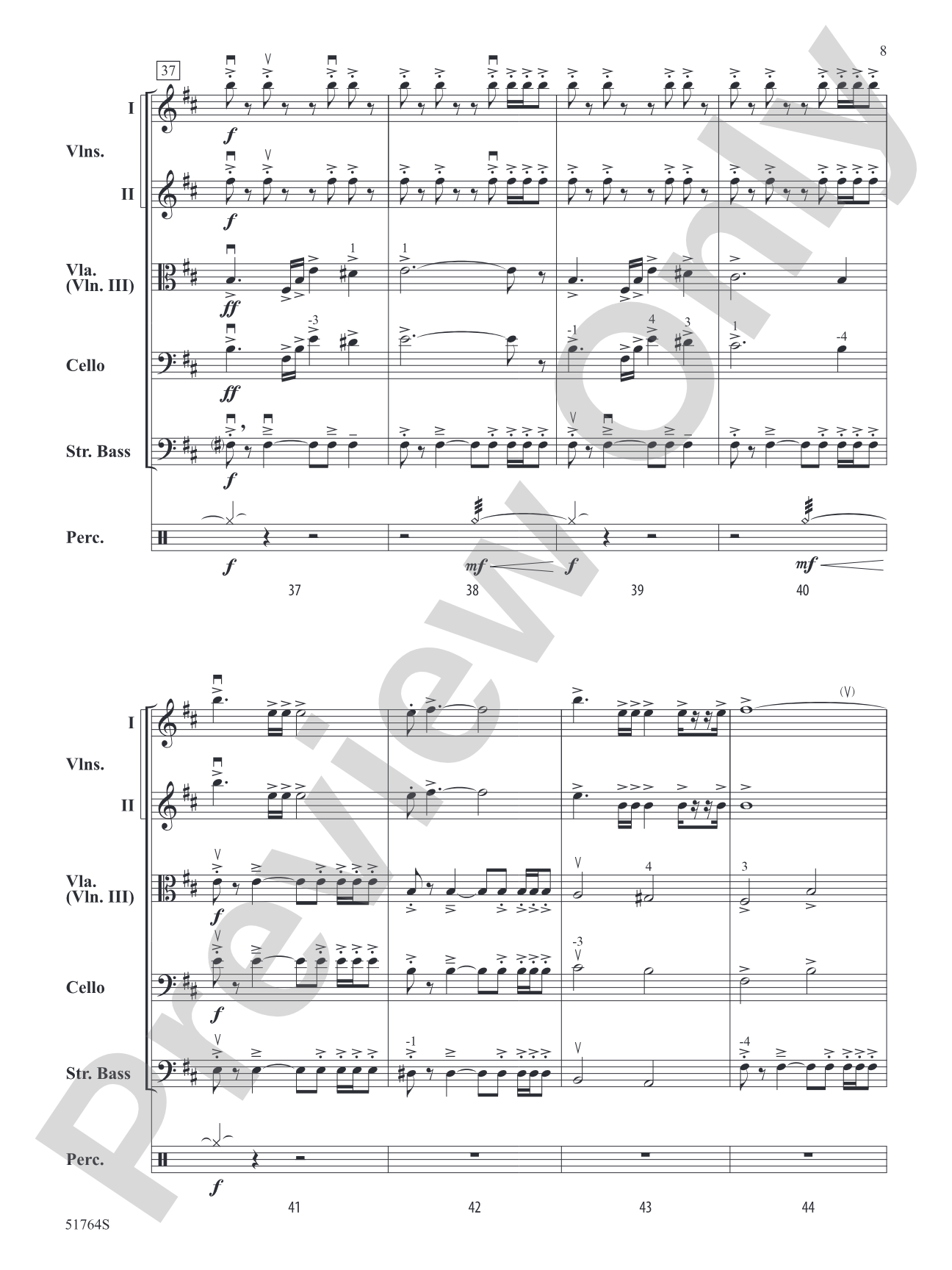 Captain America March: String Orchestra Conductor String Orchestra Conductor Score & Parts