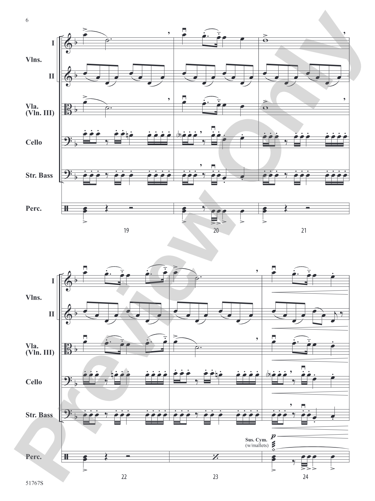 The Avengers: String Orchestra Conductor Score & Parts
