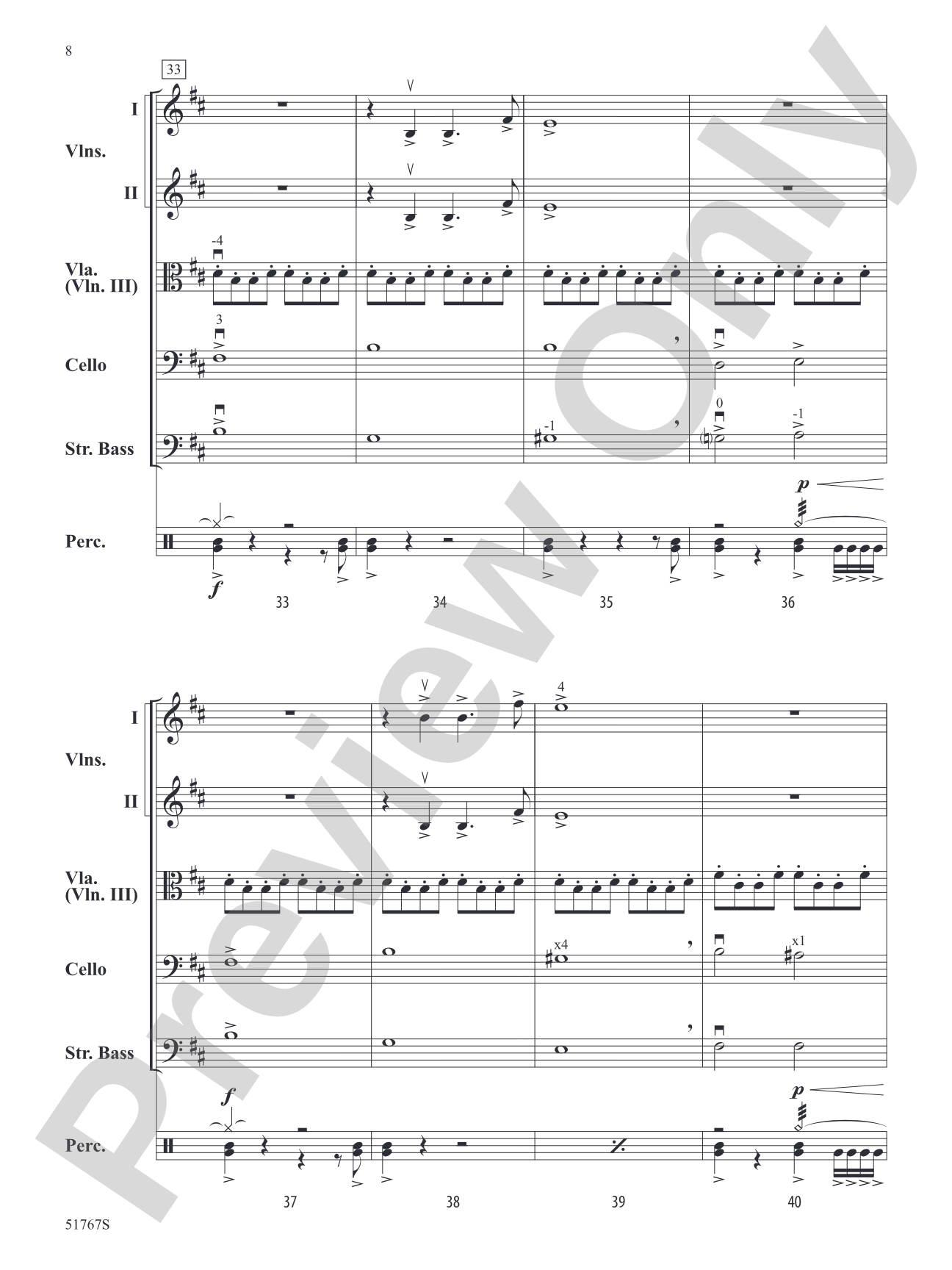 The Avengers: String Orchestra Conductor Score & Parts