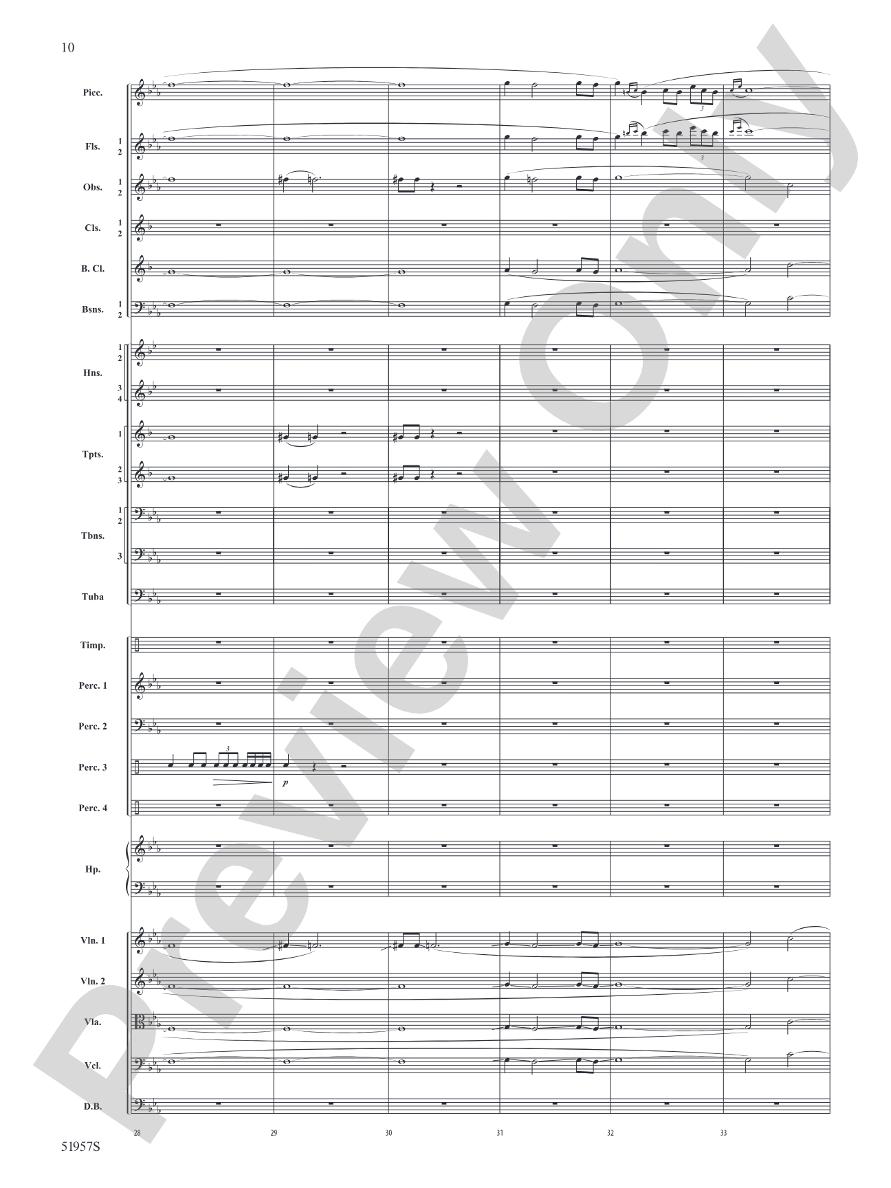 Han'gul: Full Orchestra Conductor Score & Parts