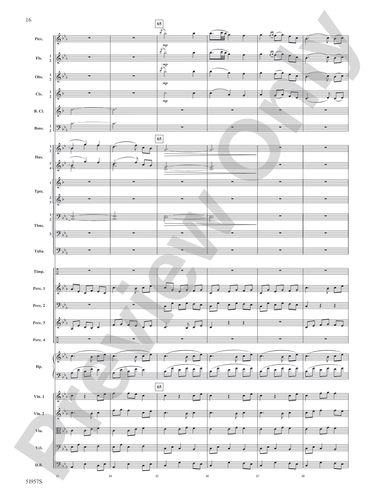 Han'gul: Full Orchestra Conductor Score & Parts