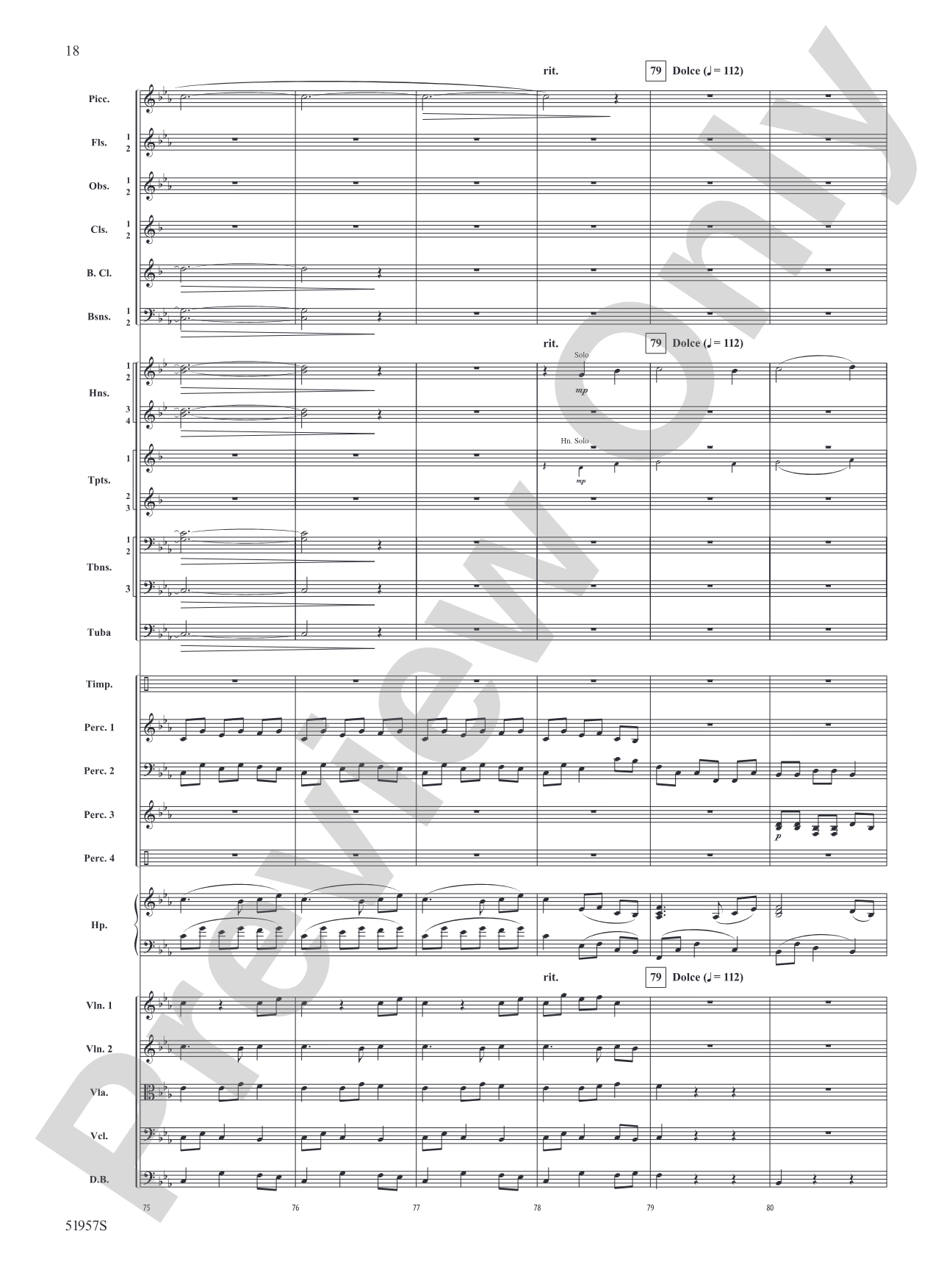 Han'gul: Full Orchestra Conductor Score & Parts