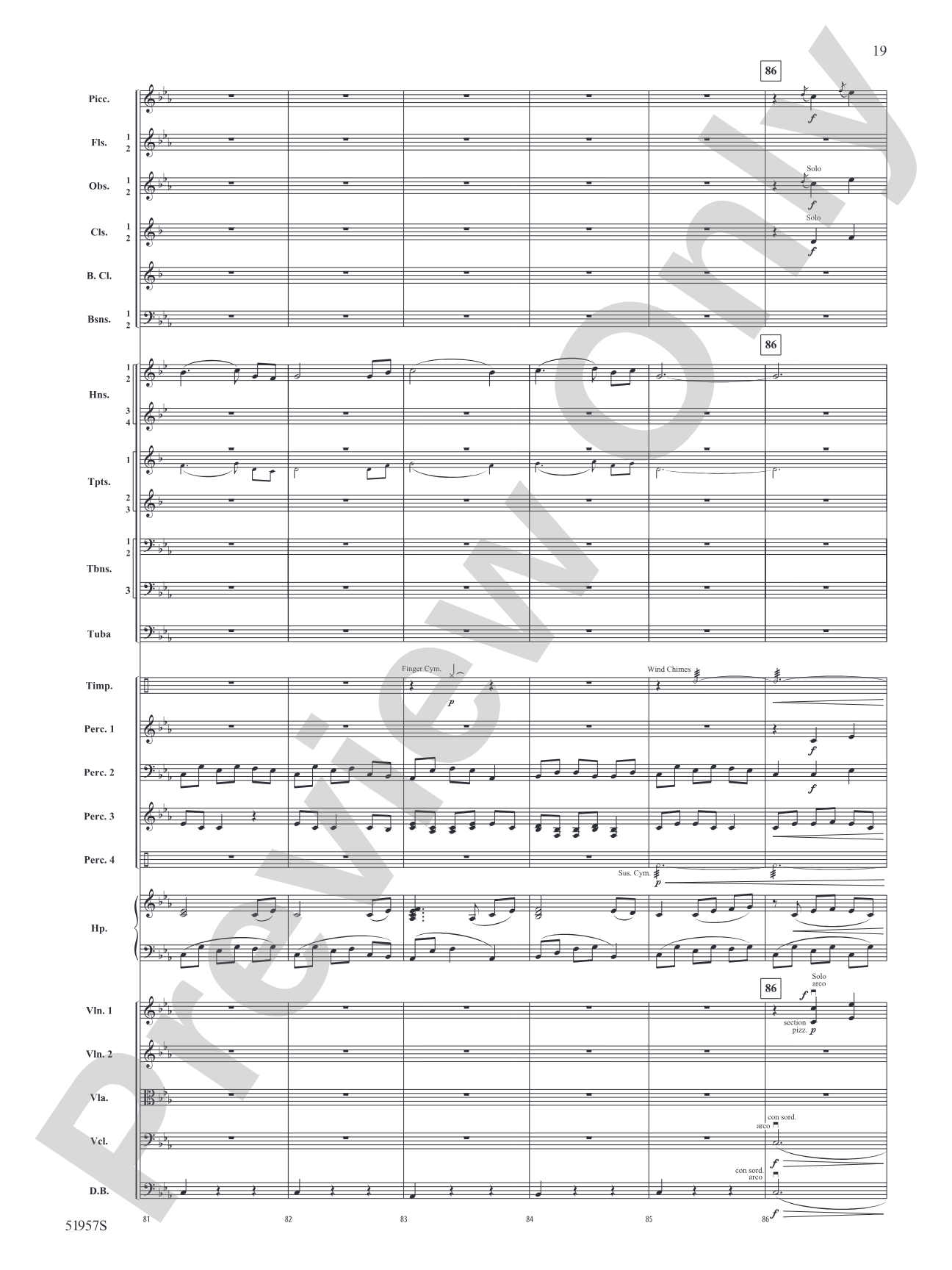 Han'gul: Full Orchestra Conductor Score & Parts