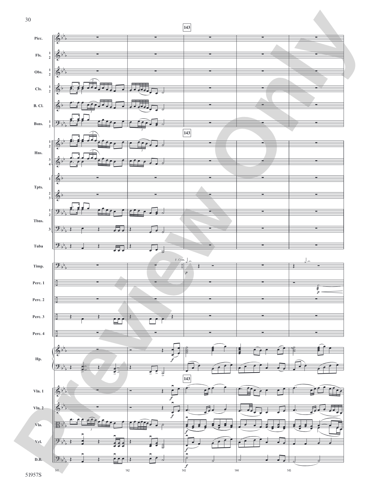 Han'gul: Full Orchestra Conductor Score & Parts