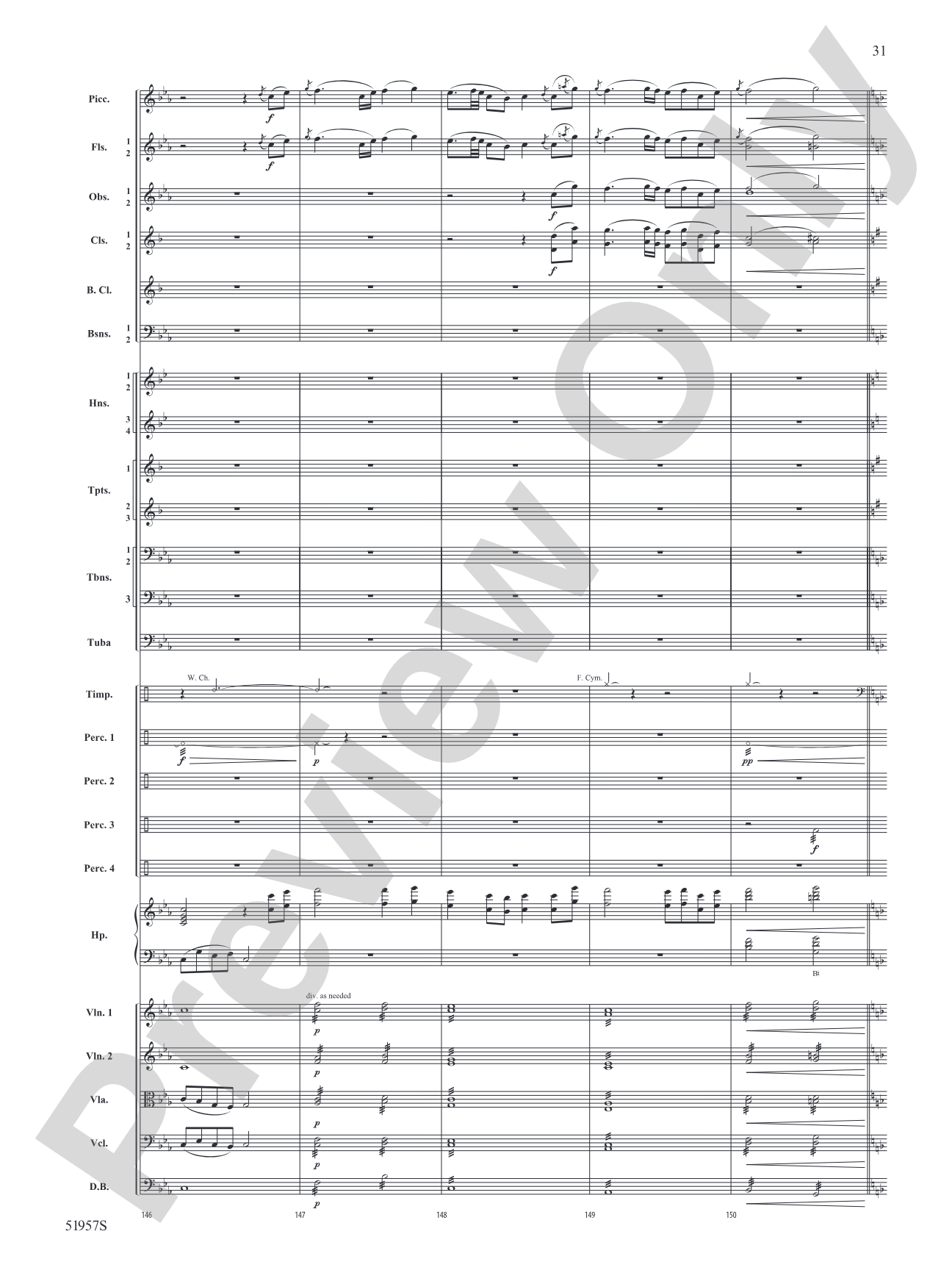 Han'gul: Full Orchestra Conductor Score & Parts