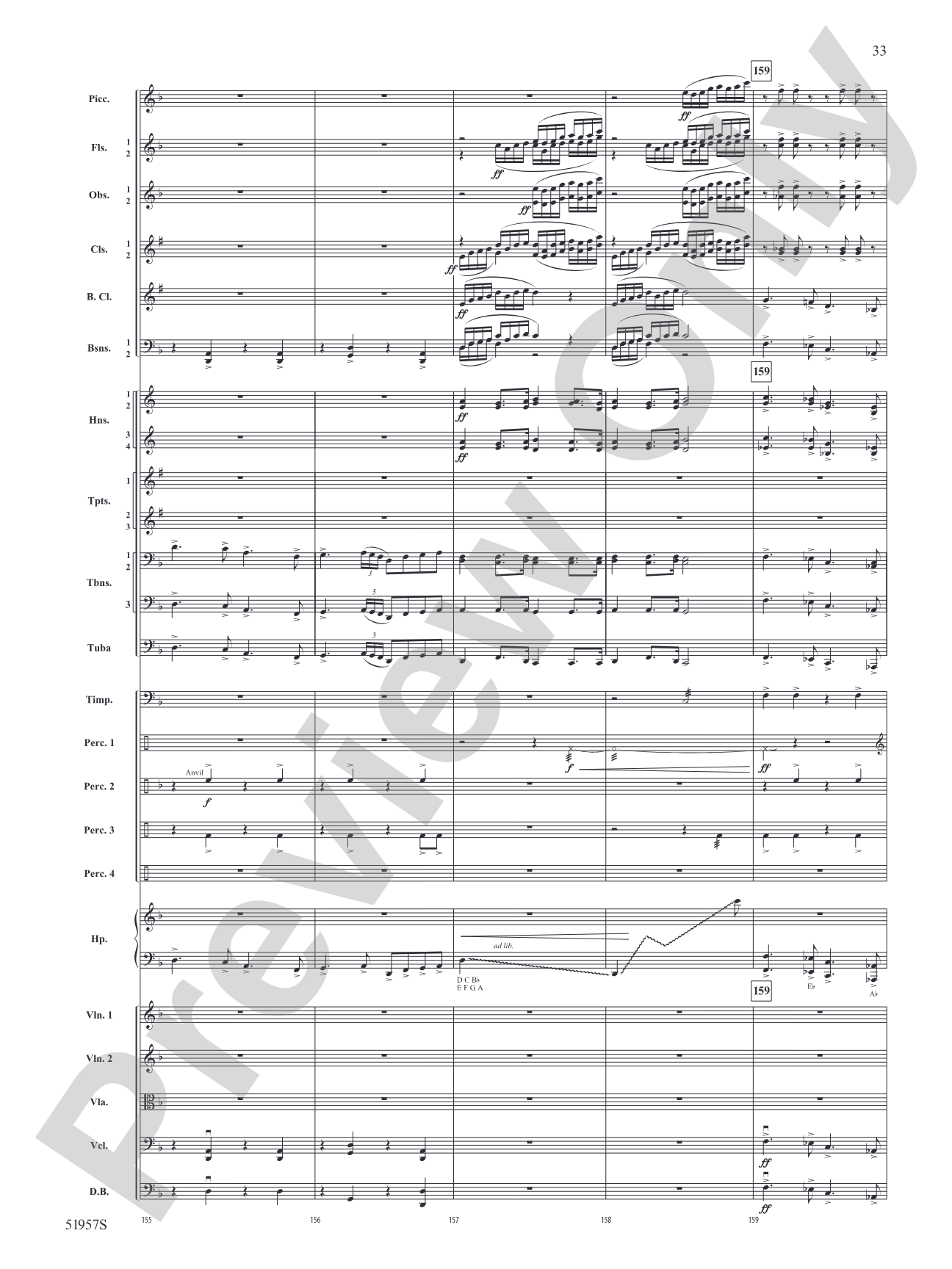 Han'gul: Full Orchestra Conductor Score & Parts