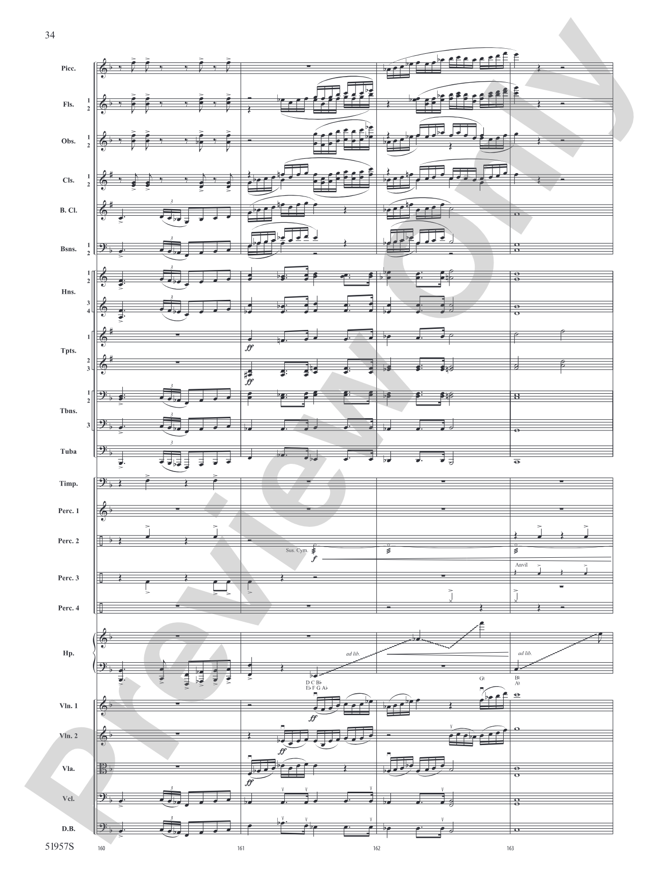 Han'gul: Full Orchestra Conductor Score & Parts
