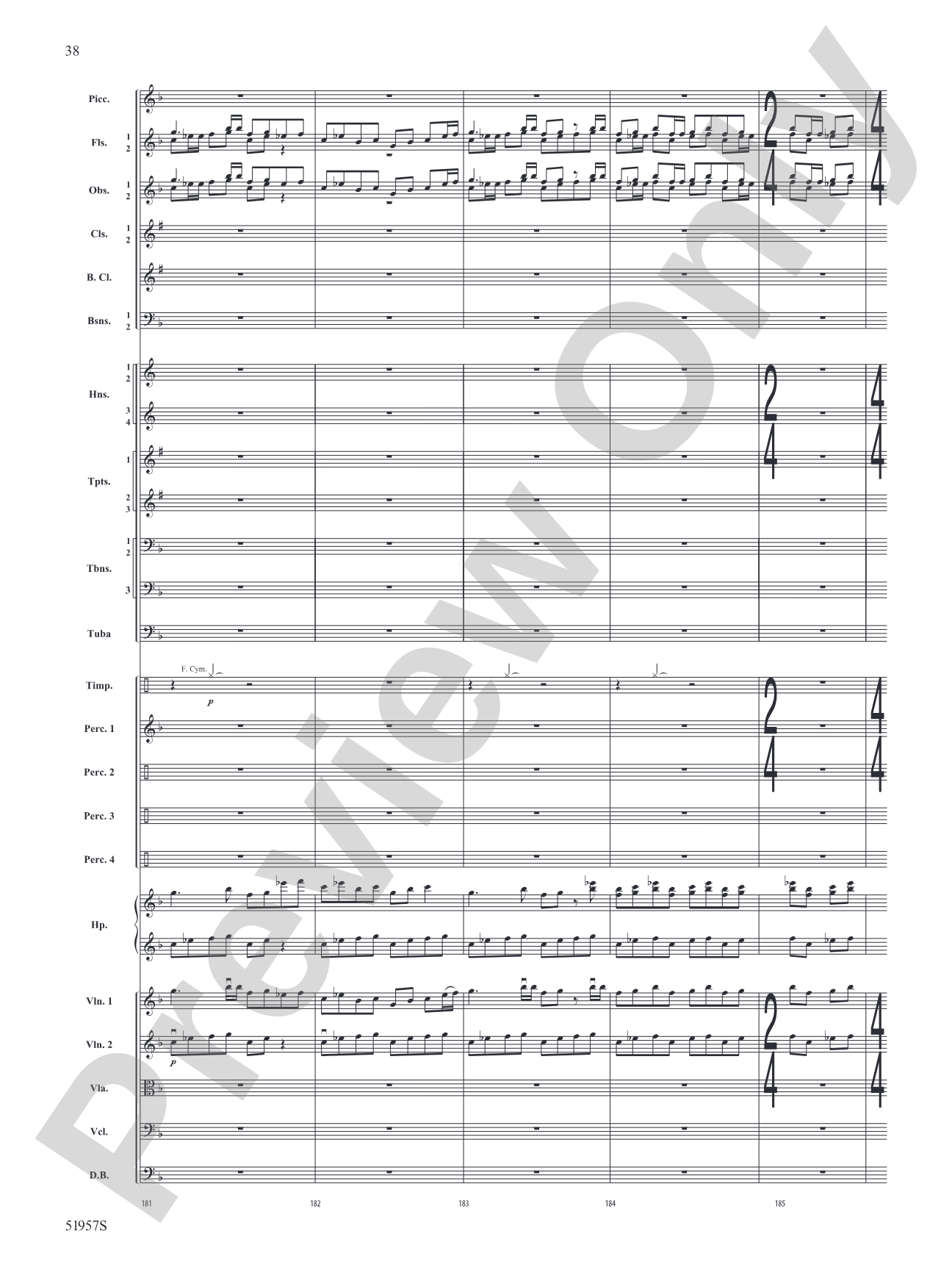 Han'gul: Full Orchestra Conductor Score & Parts