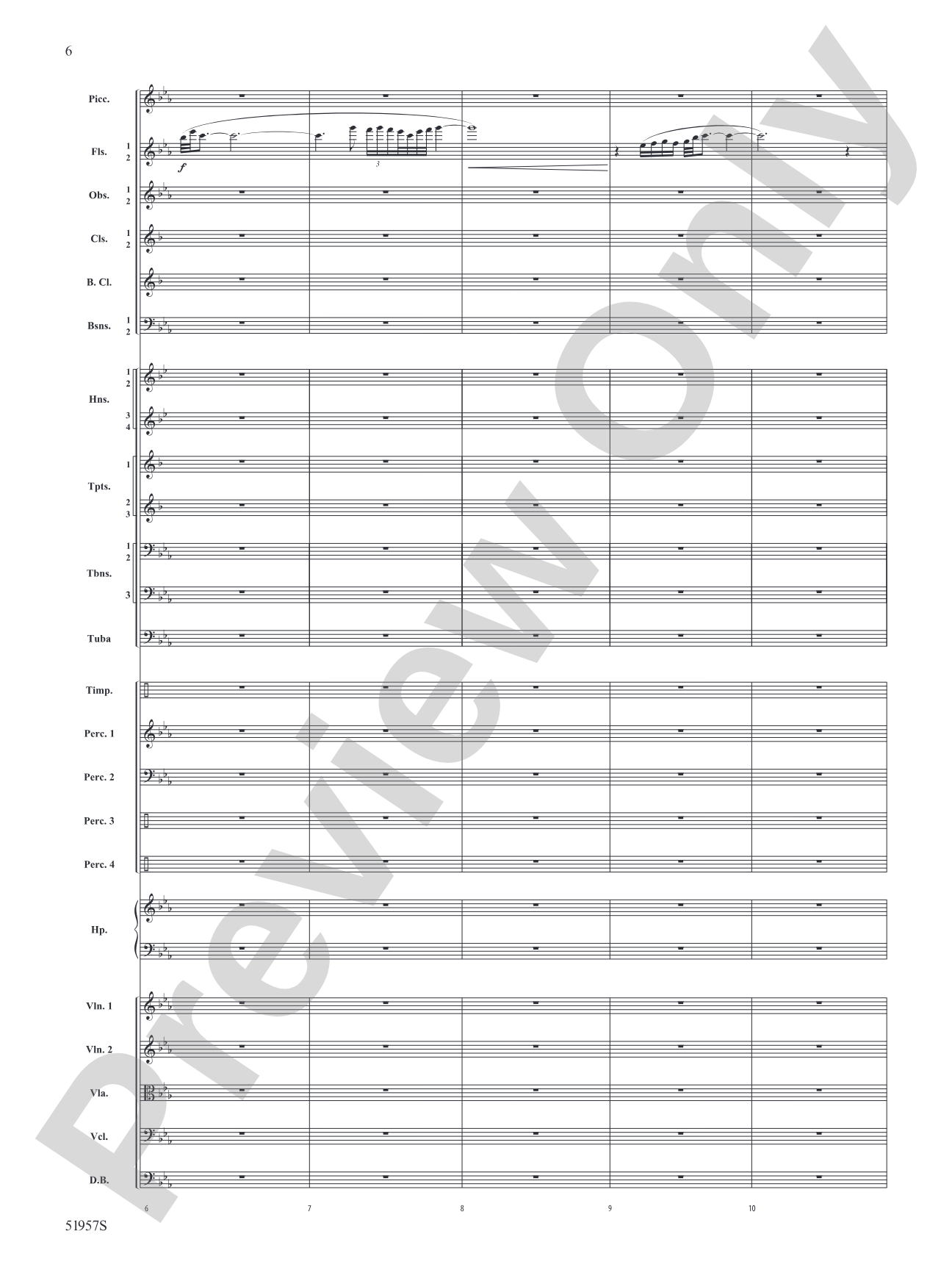 Han'gul: Full Orchestra Conductor Score & Parts