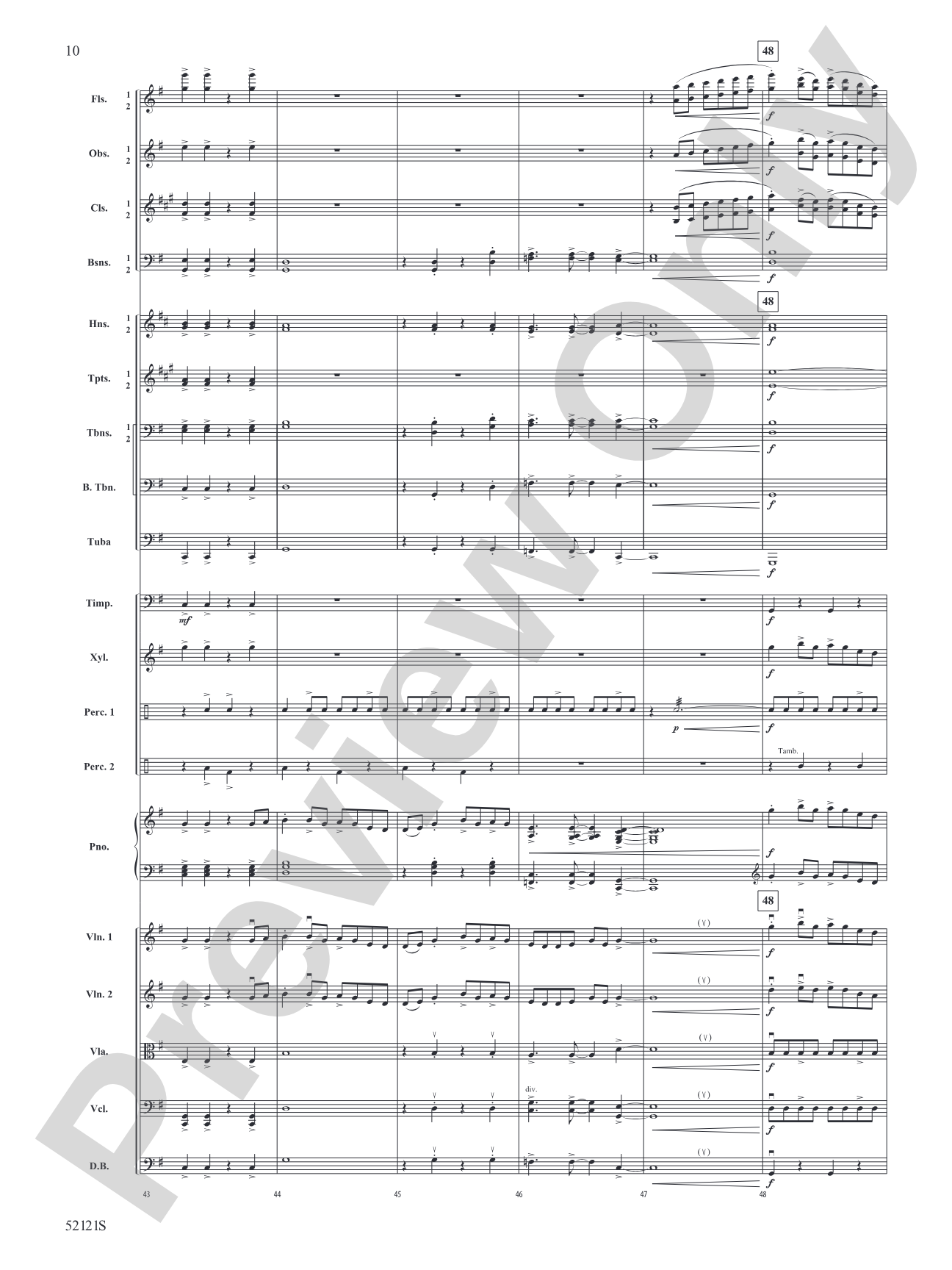 The Mile-Tall River Wall: Full Orchestra Conductor Score & Parts