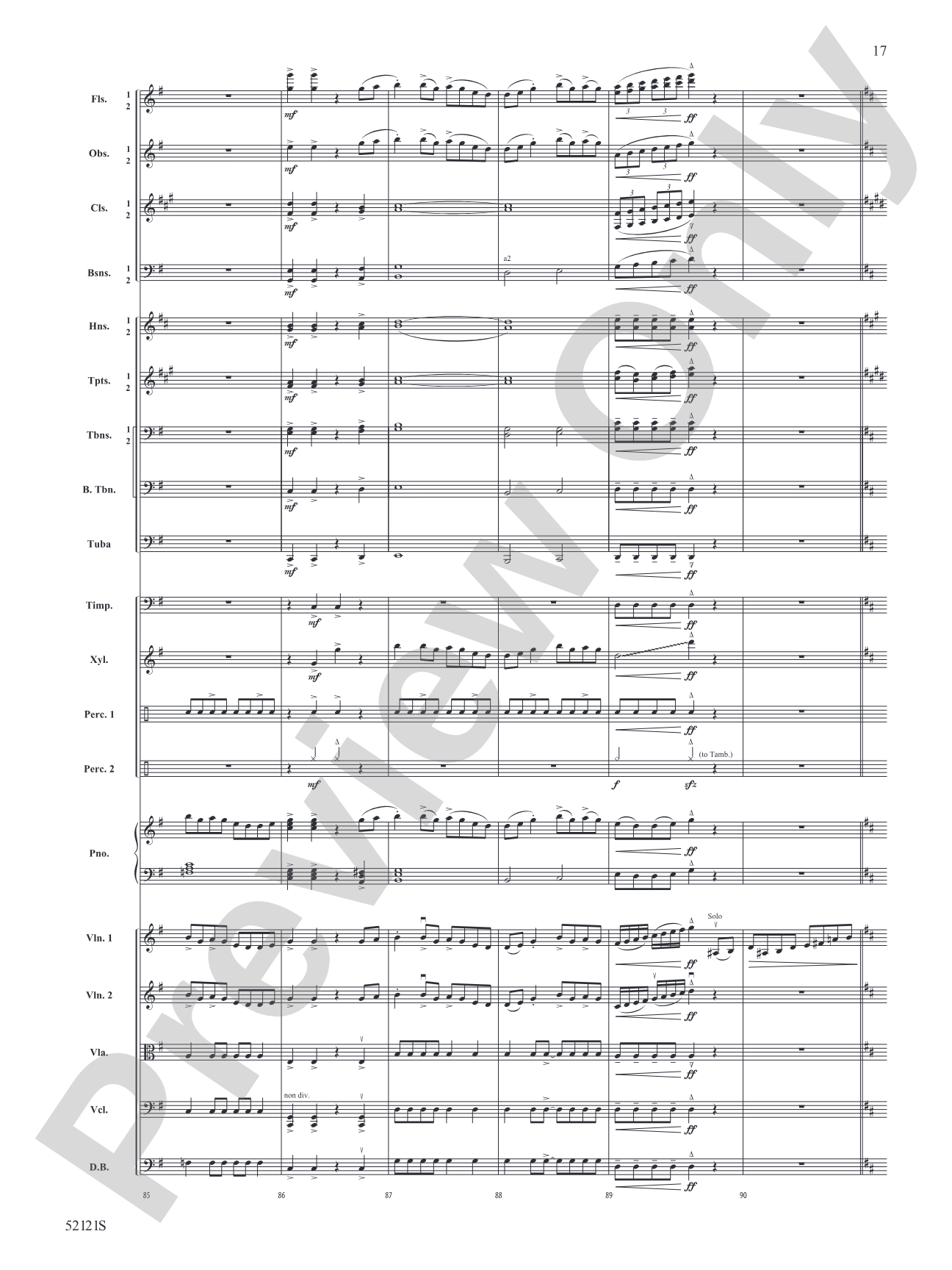 The Mile-Tall River Wall: Full Orchestra Conductor Score & Parts
