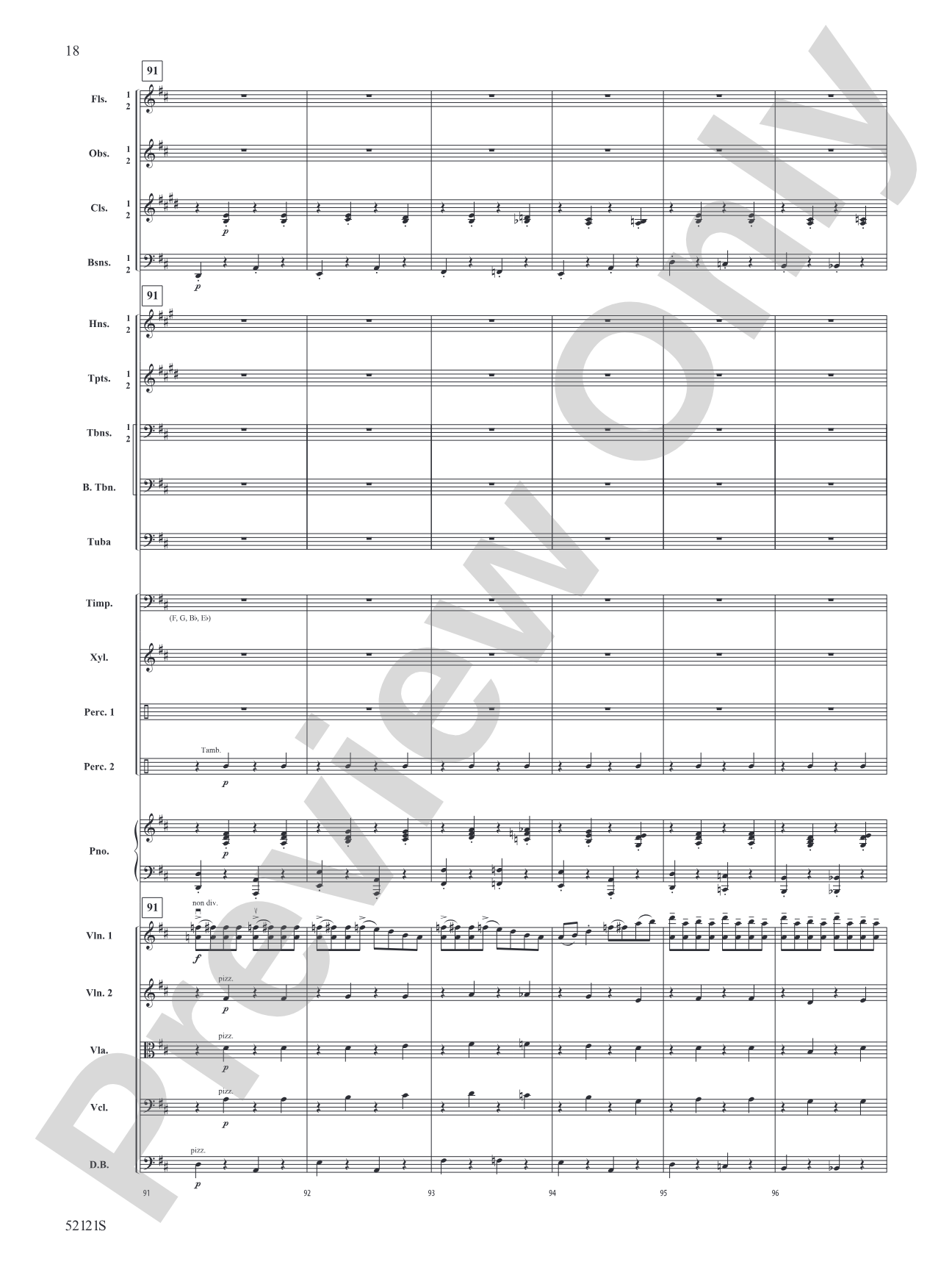 The Mile-Tall River Wall: Full Orchestra Conductor Score & Parts