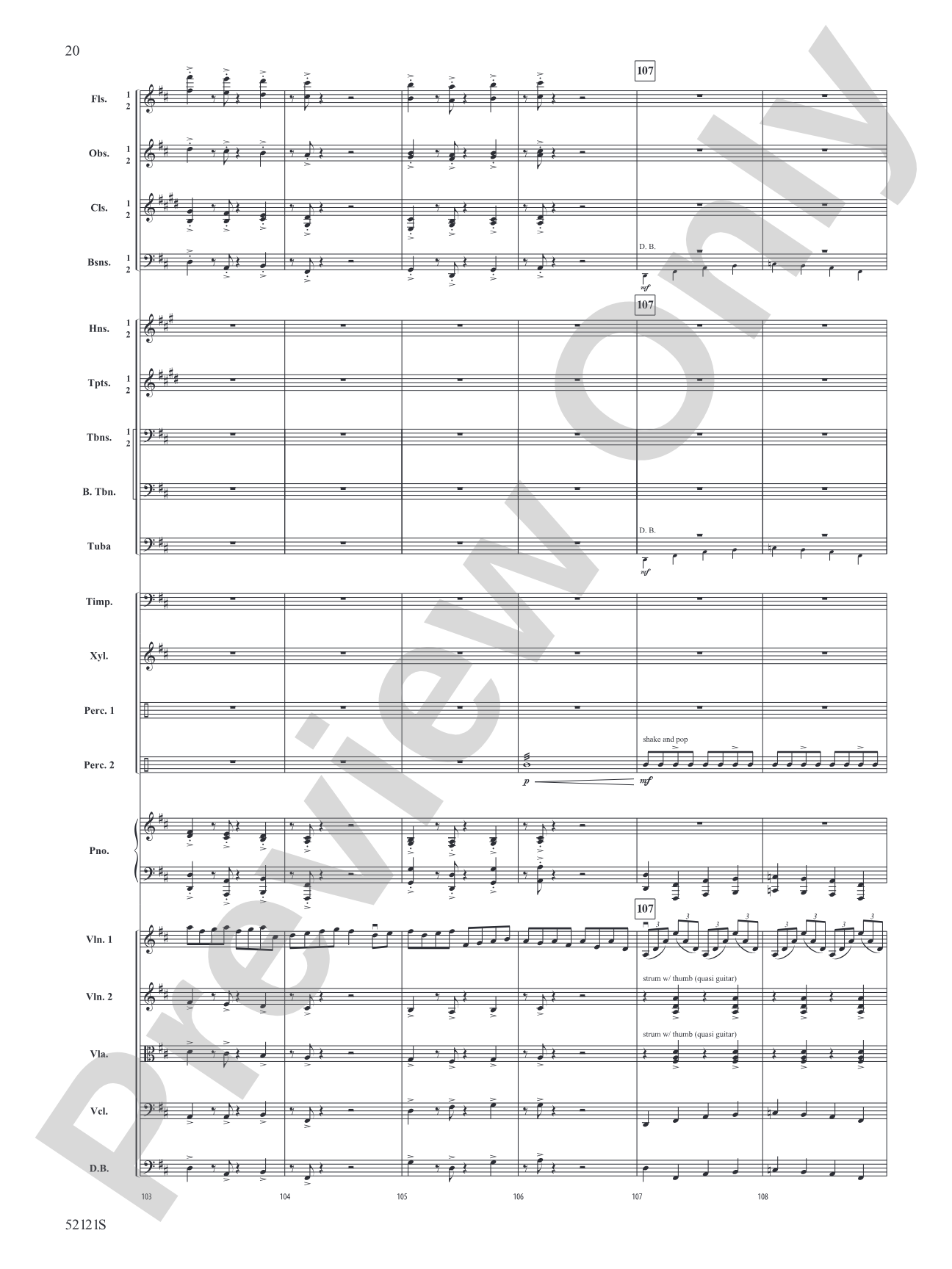 The Mile-Tall River Wall: Full Orchestra Conductor Score & Parts