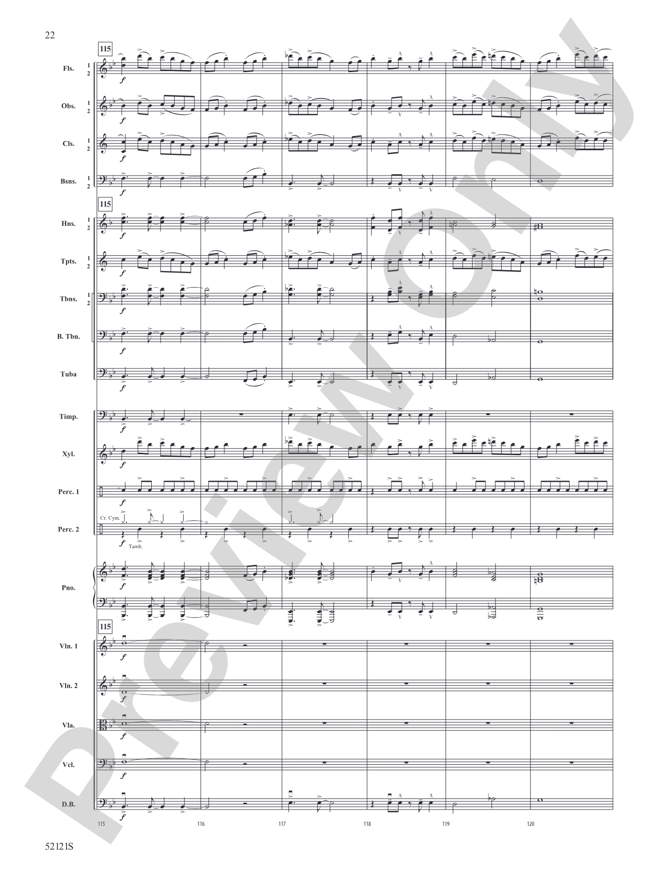 The Mile-Tall River Wall: Full Orchestra Conductor Score & Parts